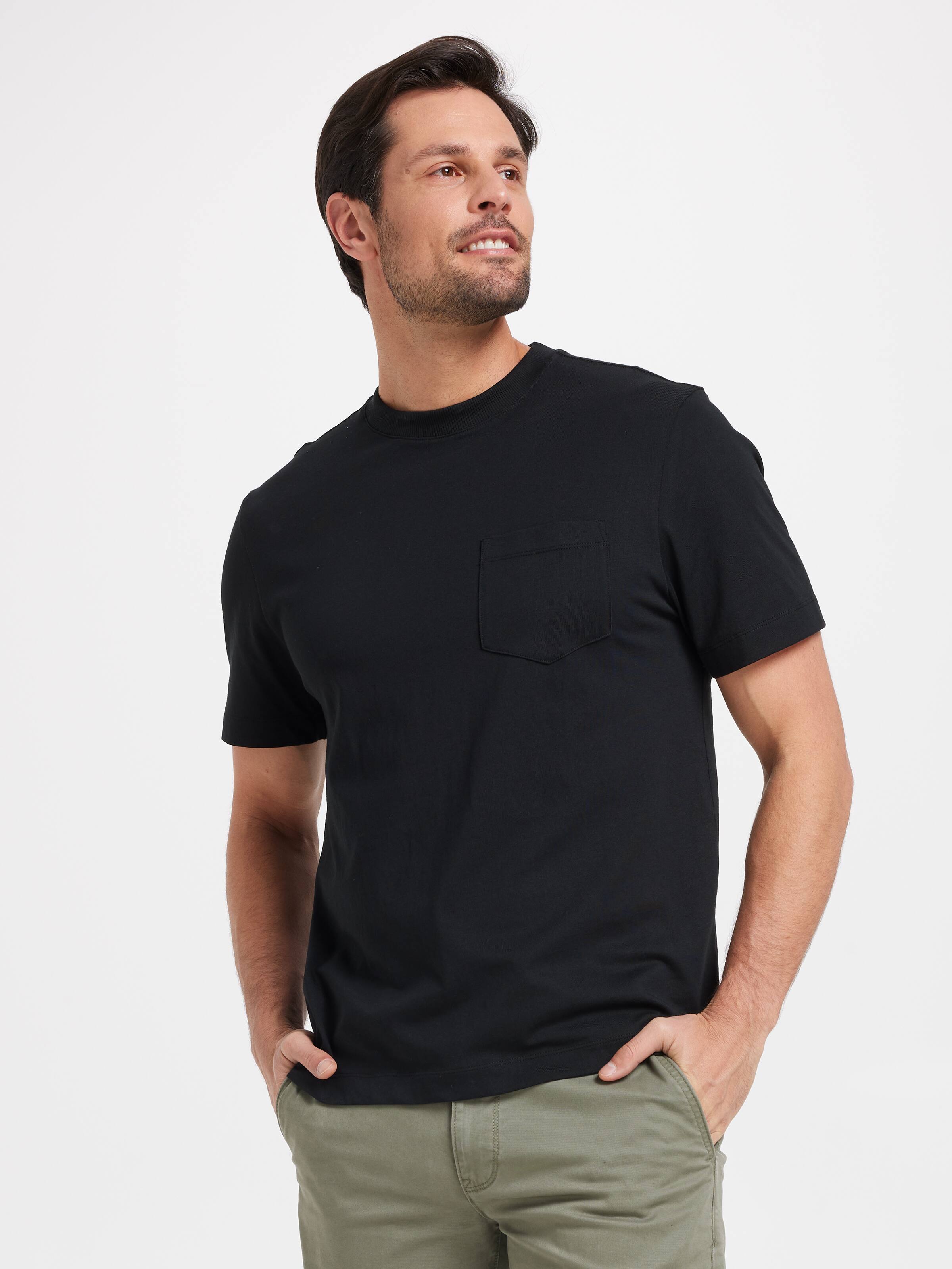 Short Sleeve Relaxed Fit Pocket Tee