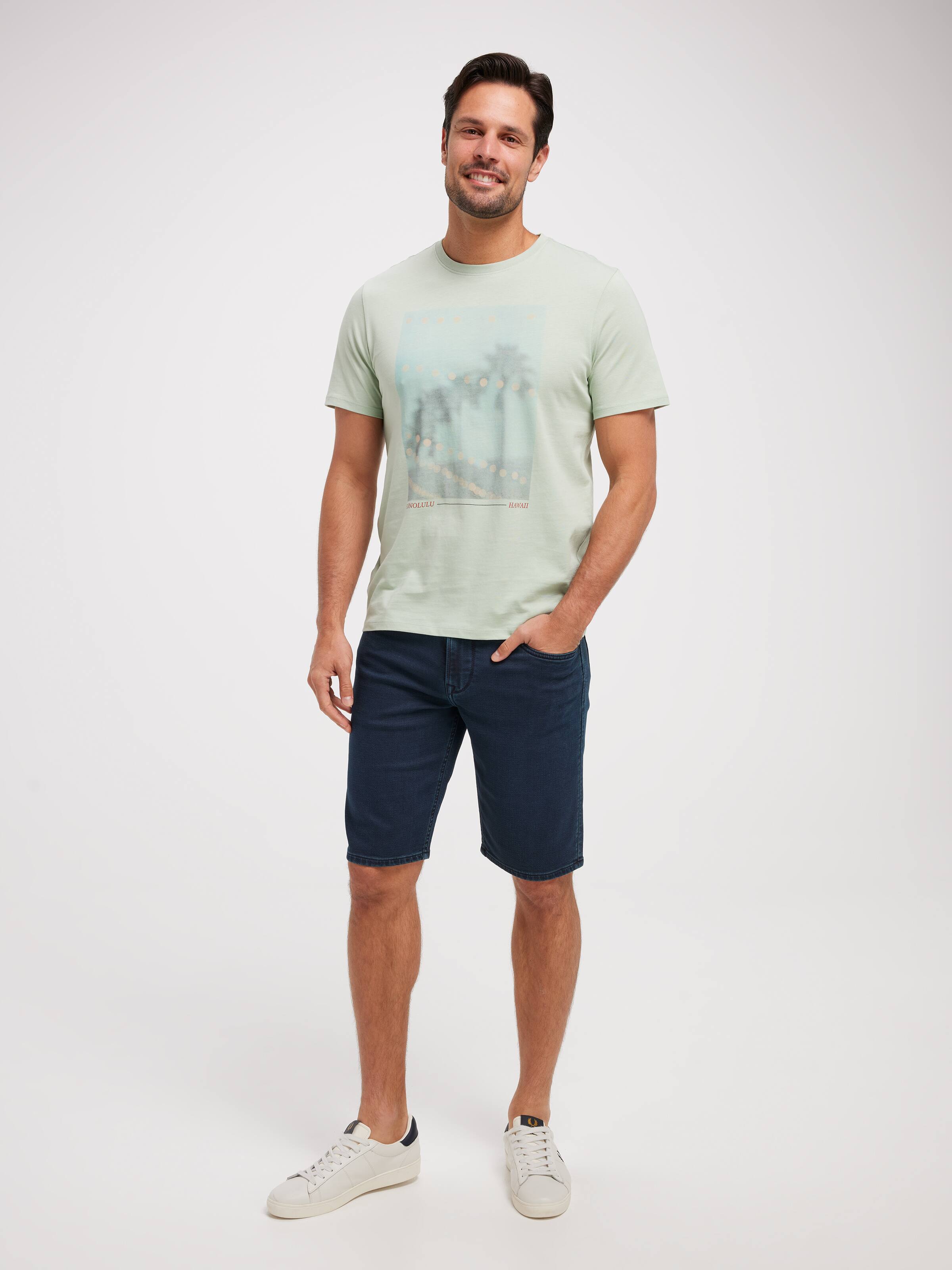 Short Sleeve Destination Collage Tee