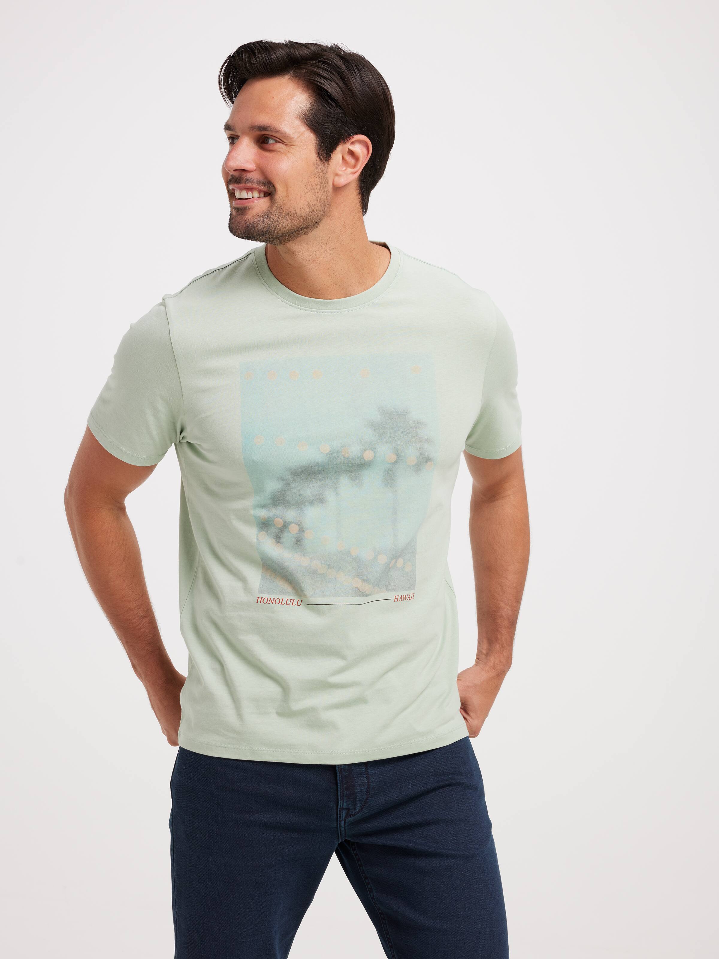 Short Sleeve Destination Collage Tee