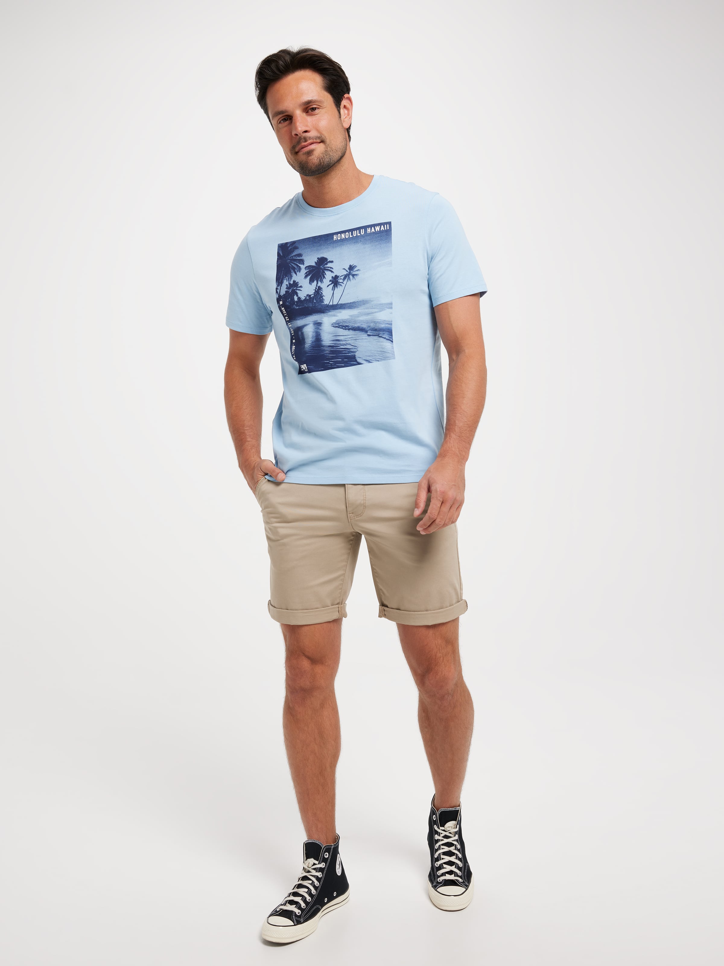 Short Sleeve Surf Palm Tee