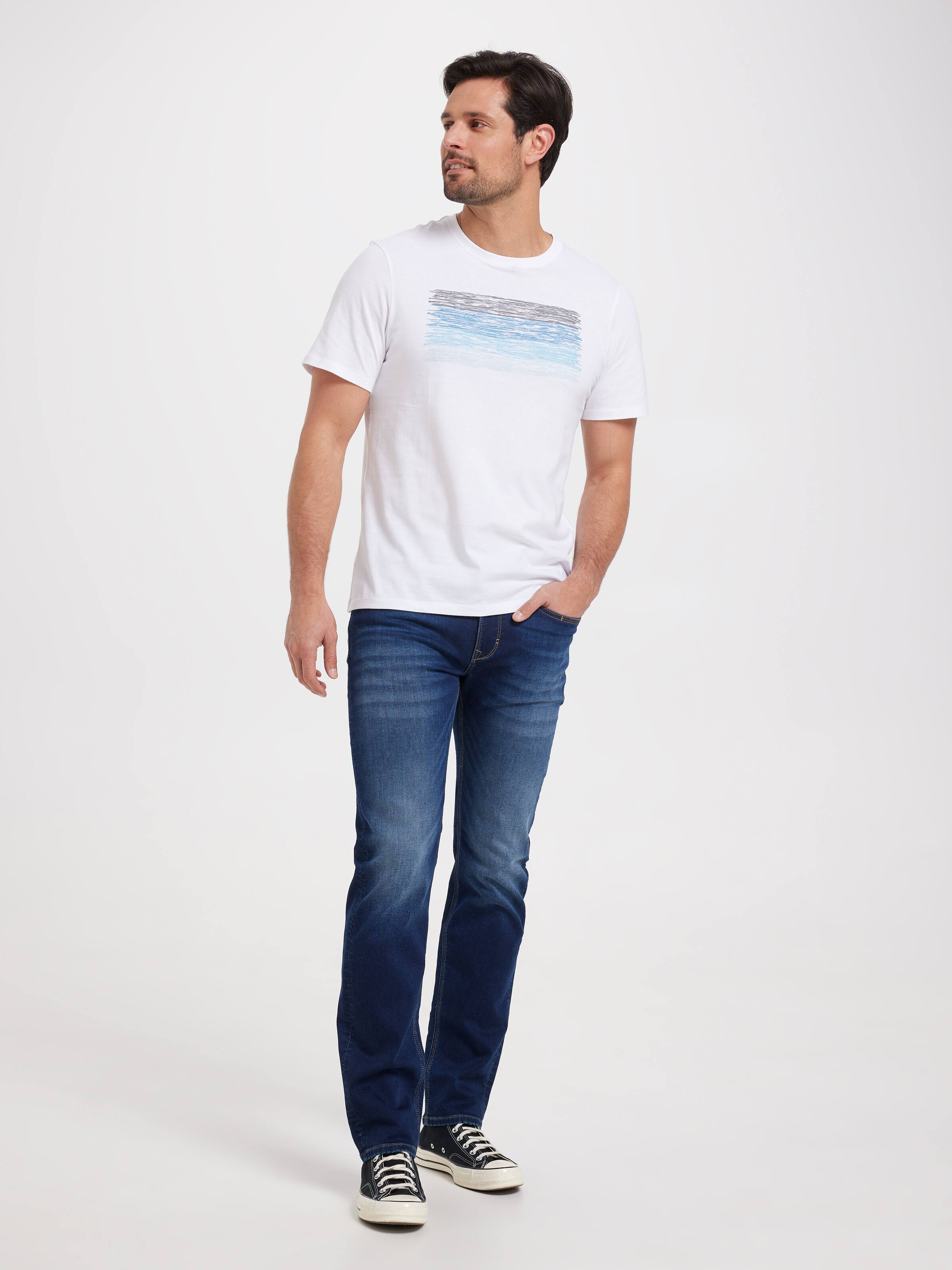 Short Sleeve Tonal Block Mirage