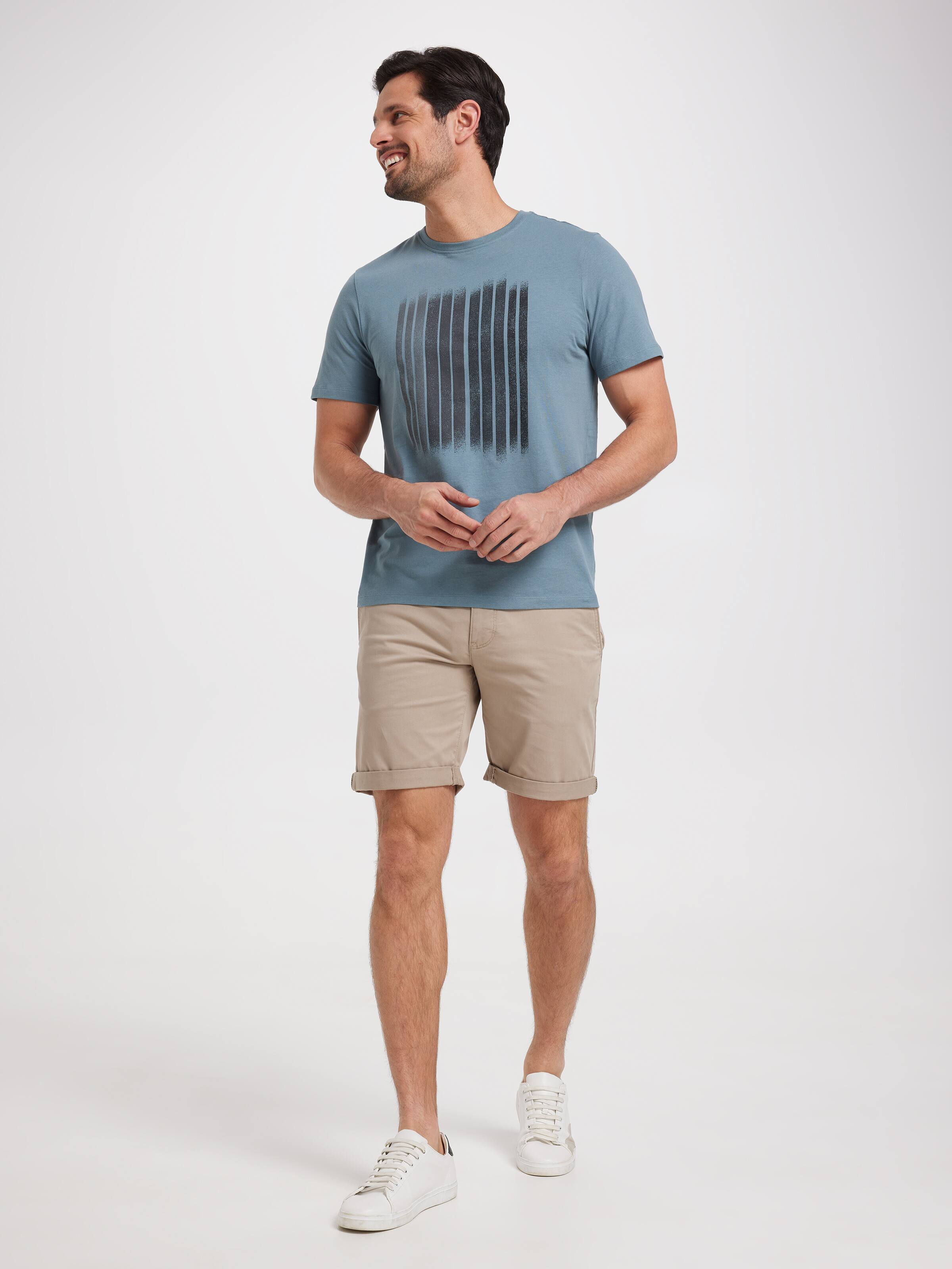 Short Sleeve Tonal Block