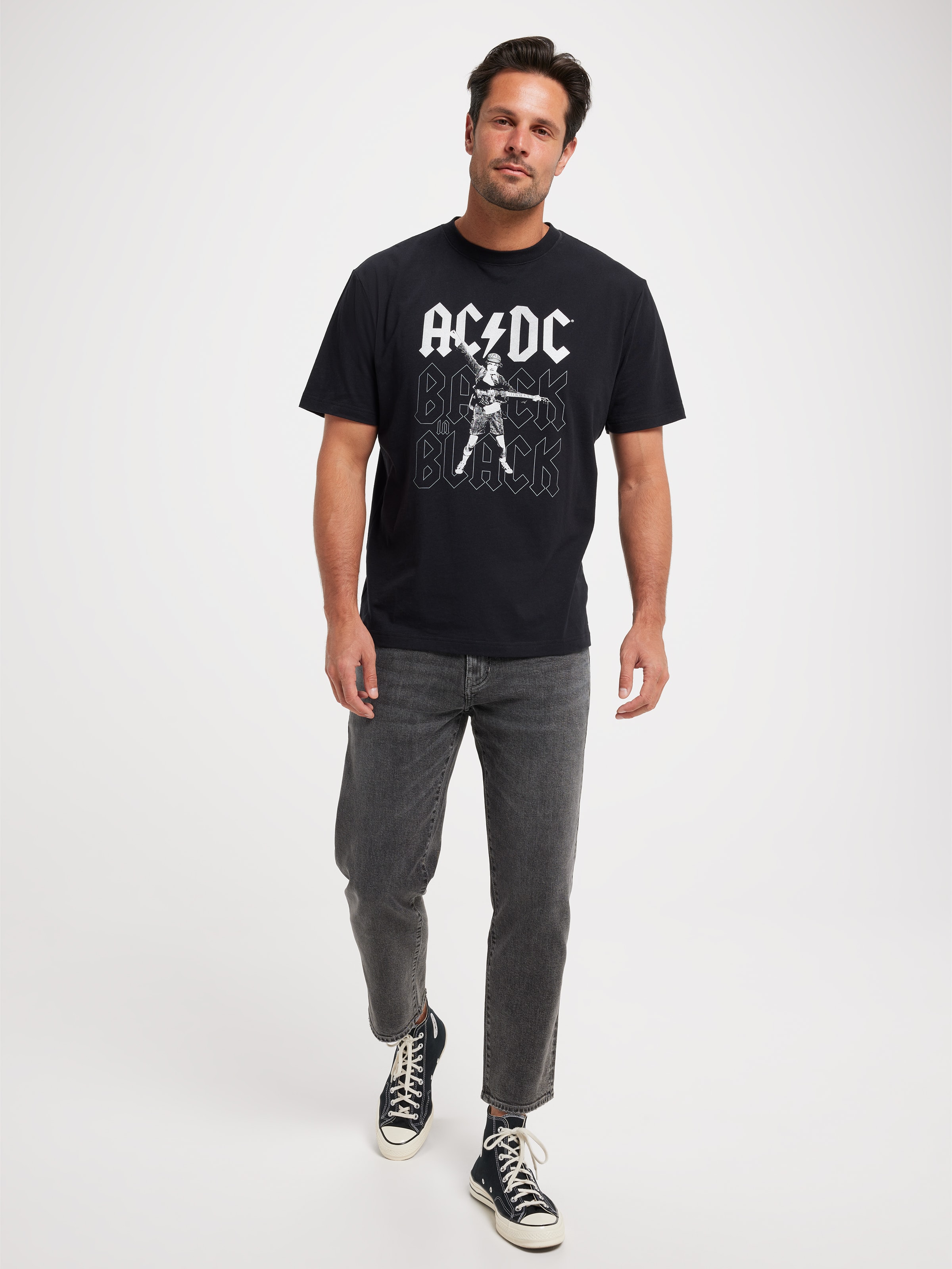 Short Sleeve License Acdc