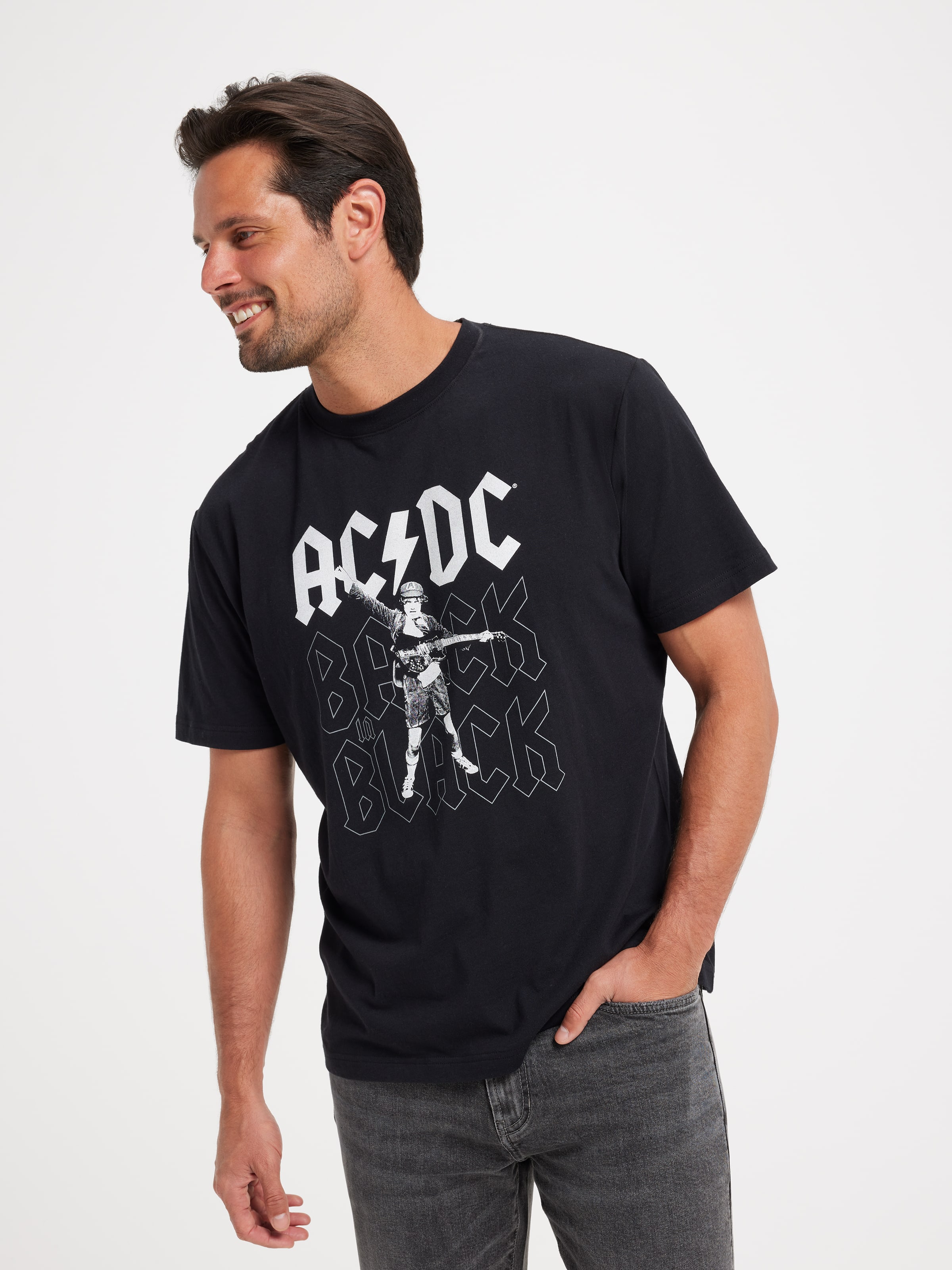 Short Sleeve License Acdc