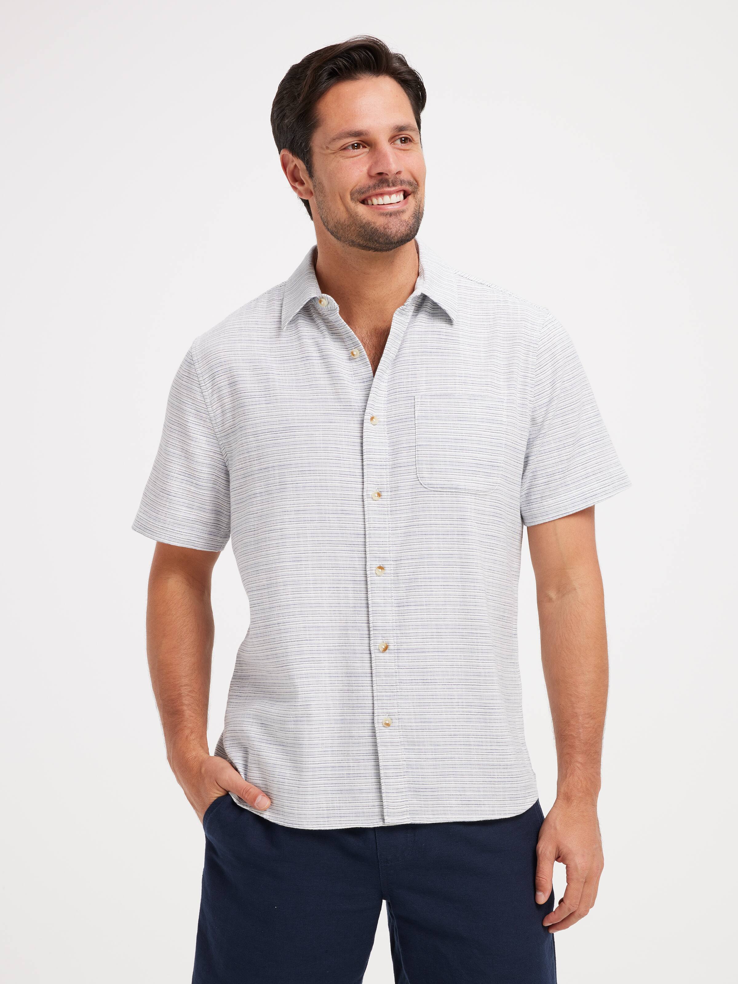 Horizontal Stripe Shirt