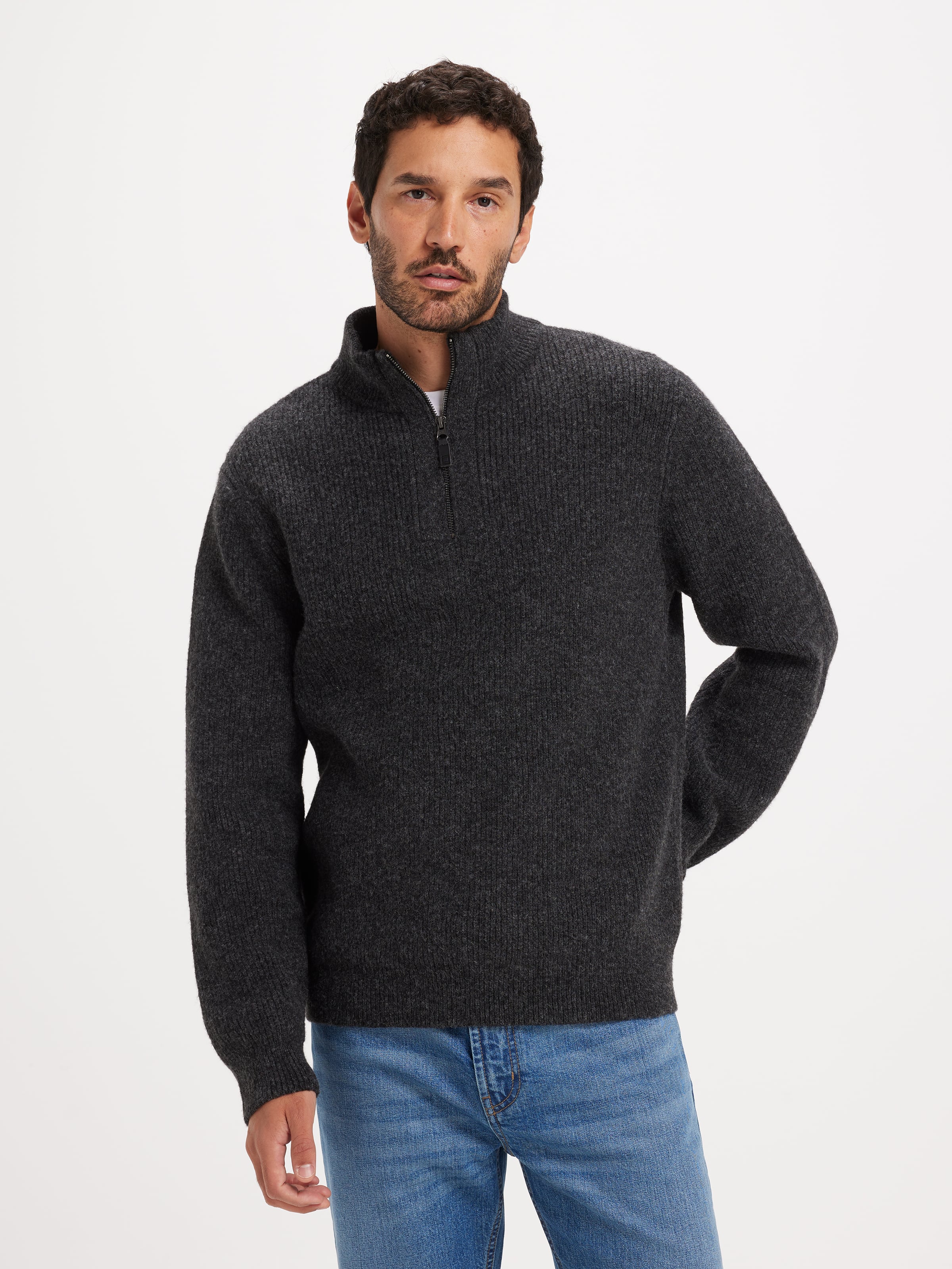 Quarter Zip Knit