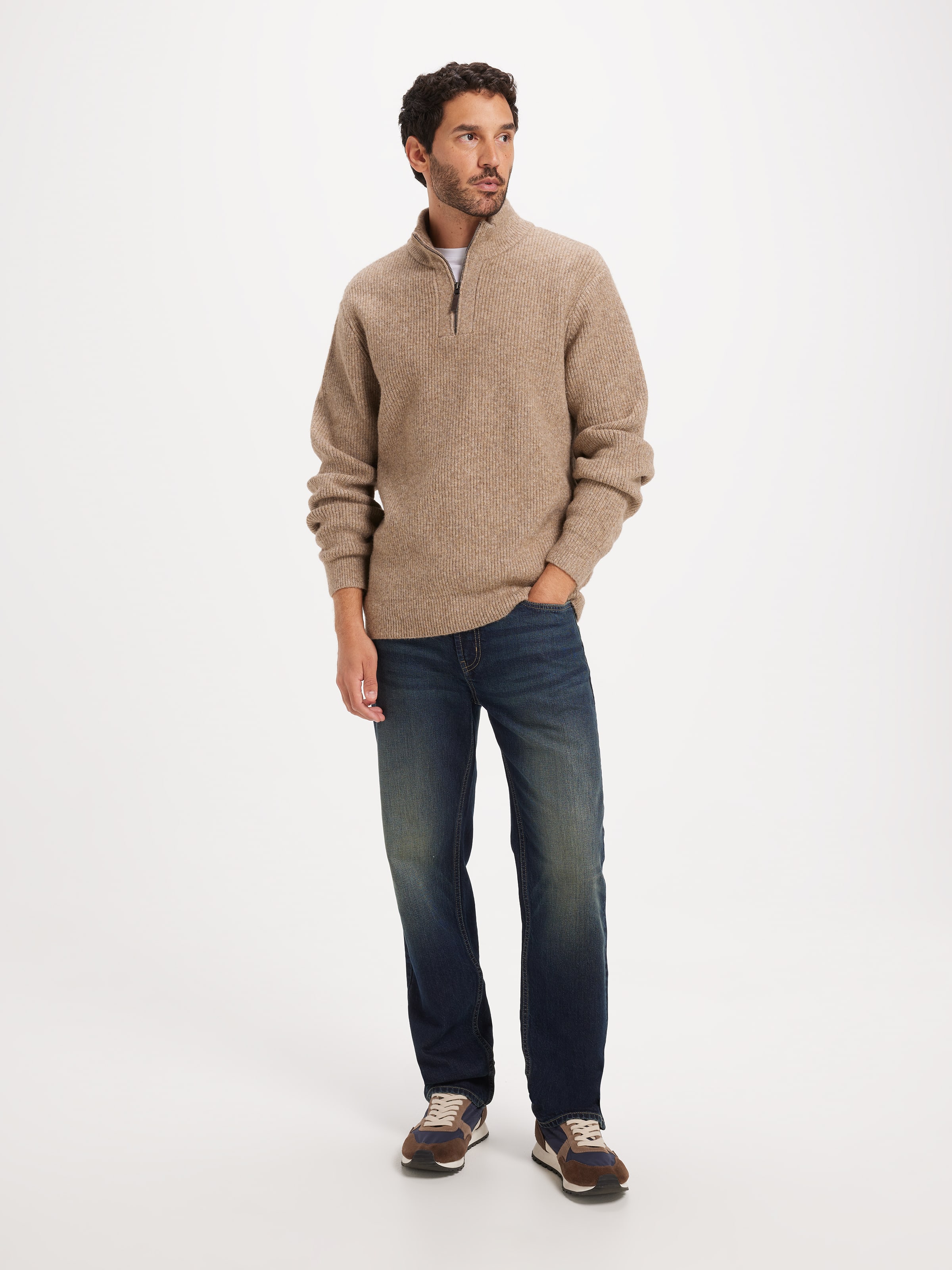 Quarter Zip Knit
