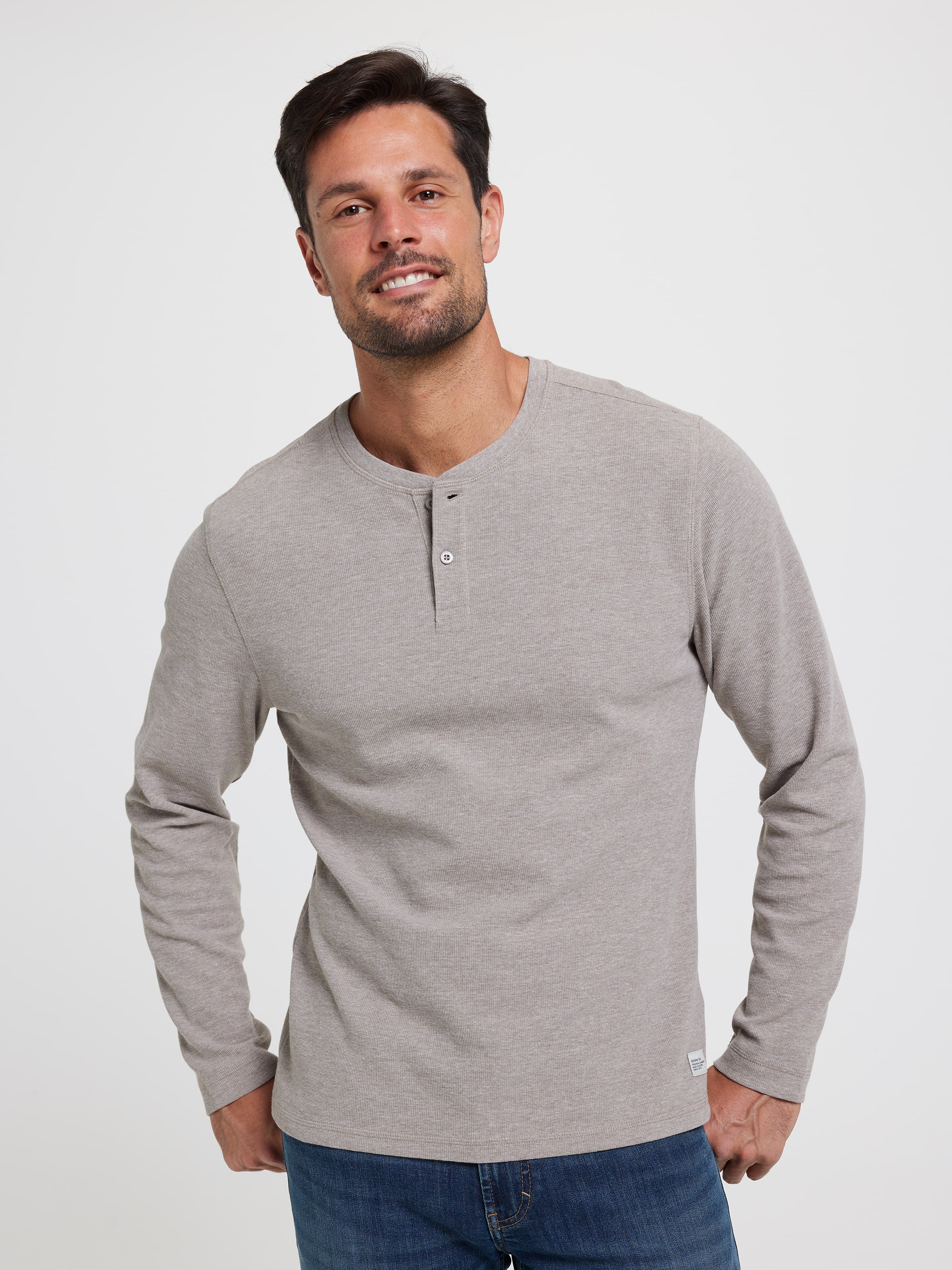 Classic Henley Long Sleeve