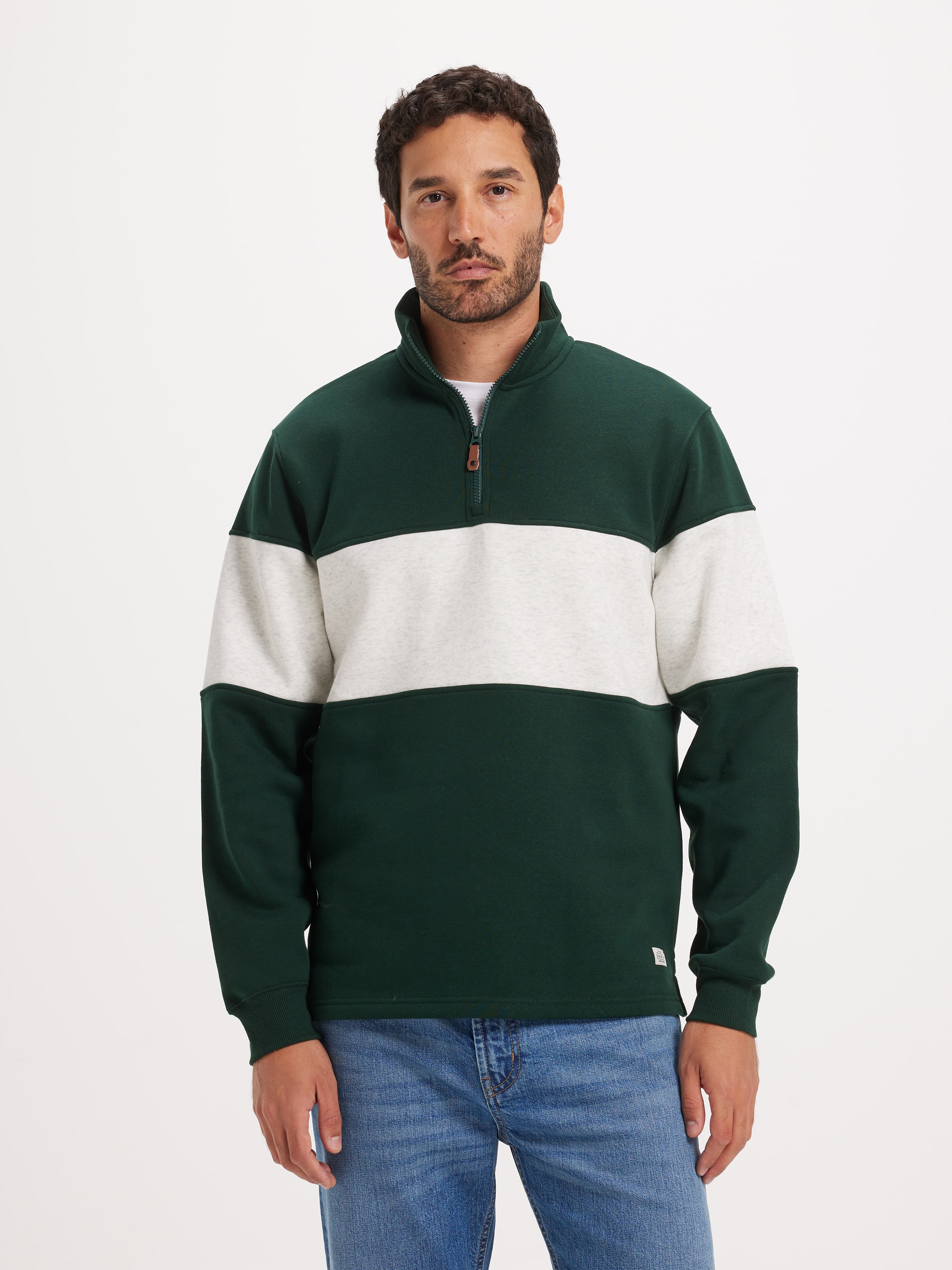 Quarter Zip Sweat Rugby