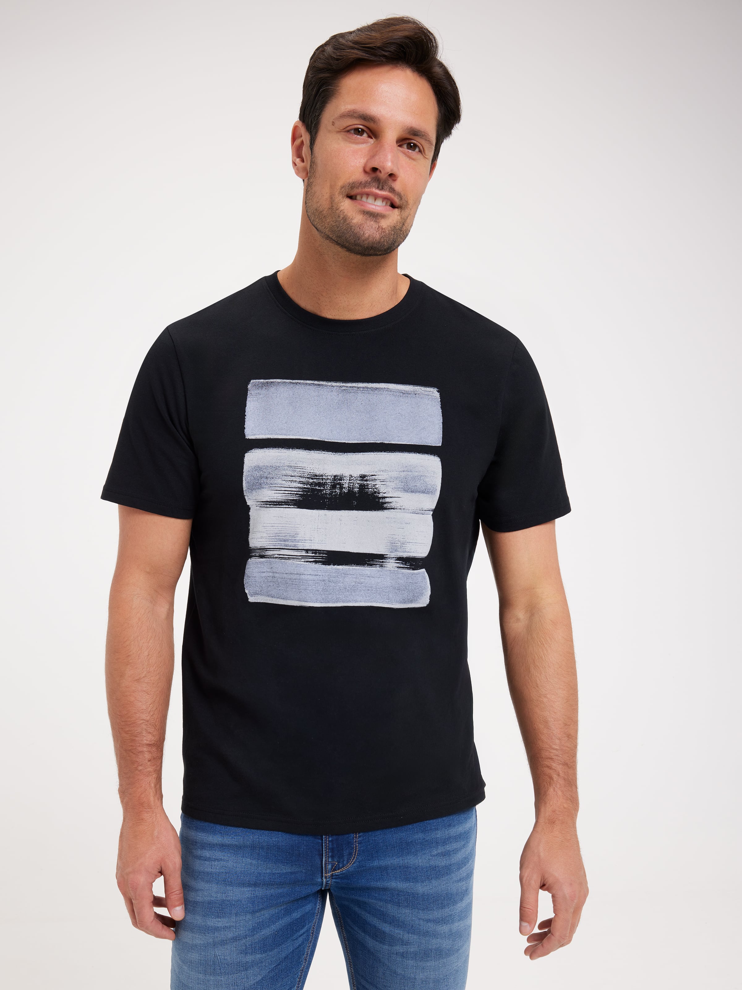 Short Sleeve Tonal Block