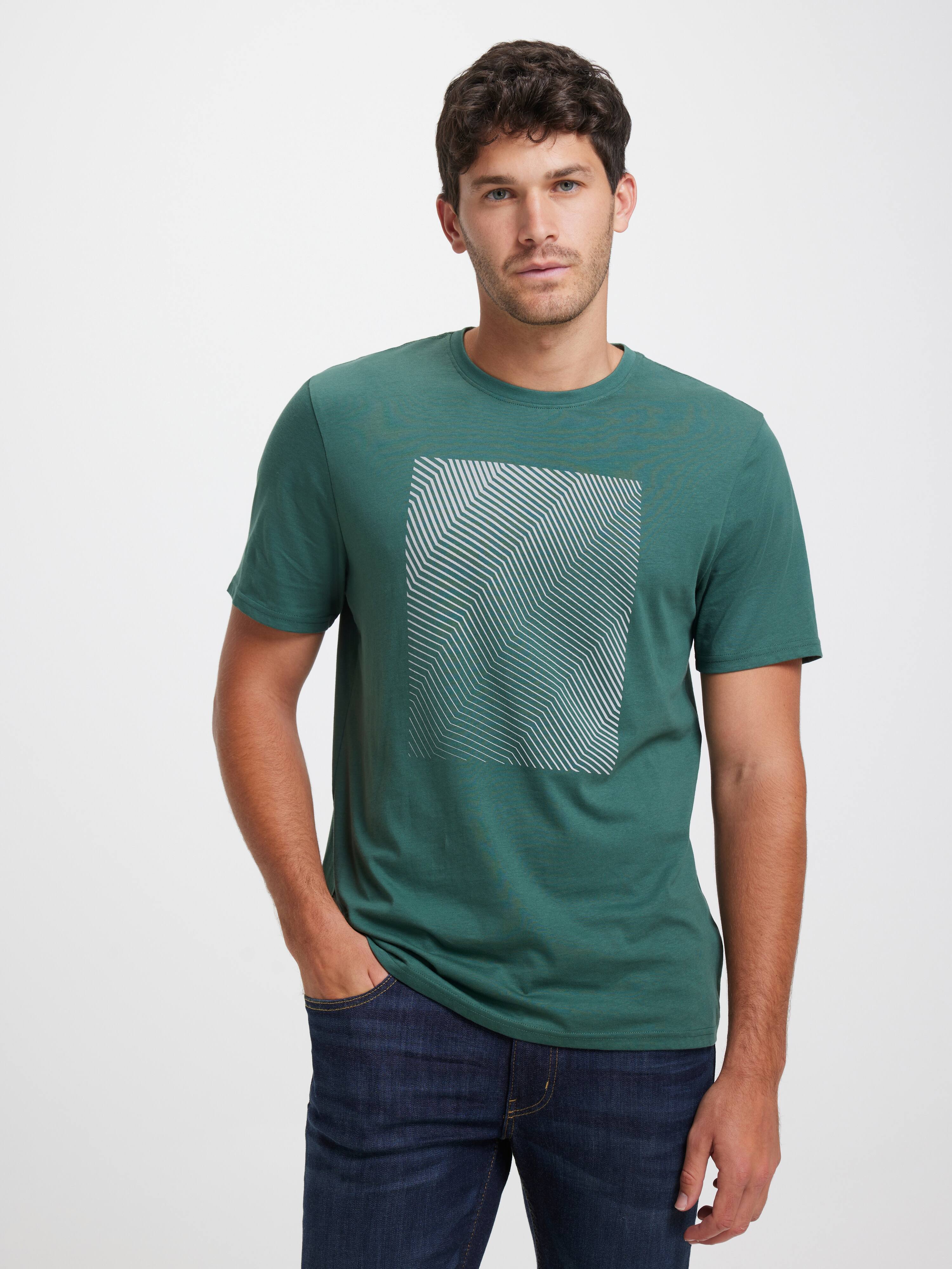 Short Sleeve Tonal Prism Tee