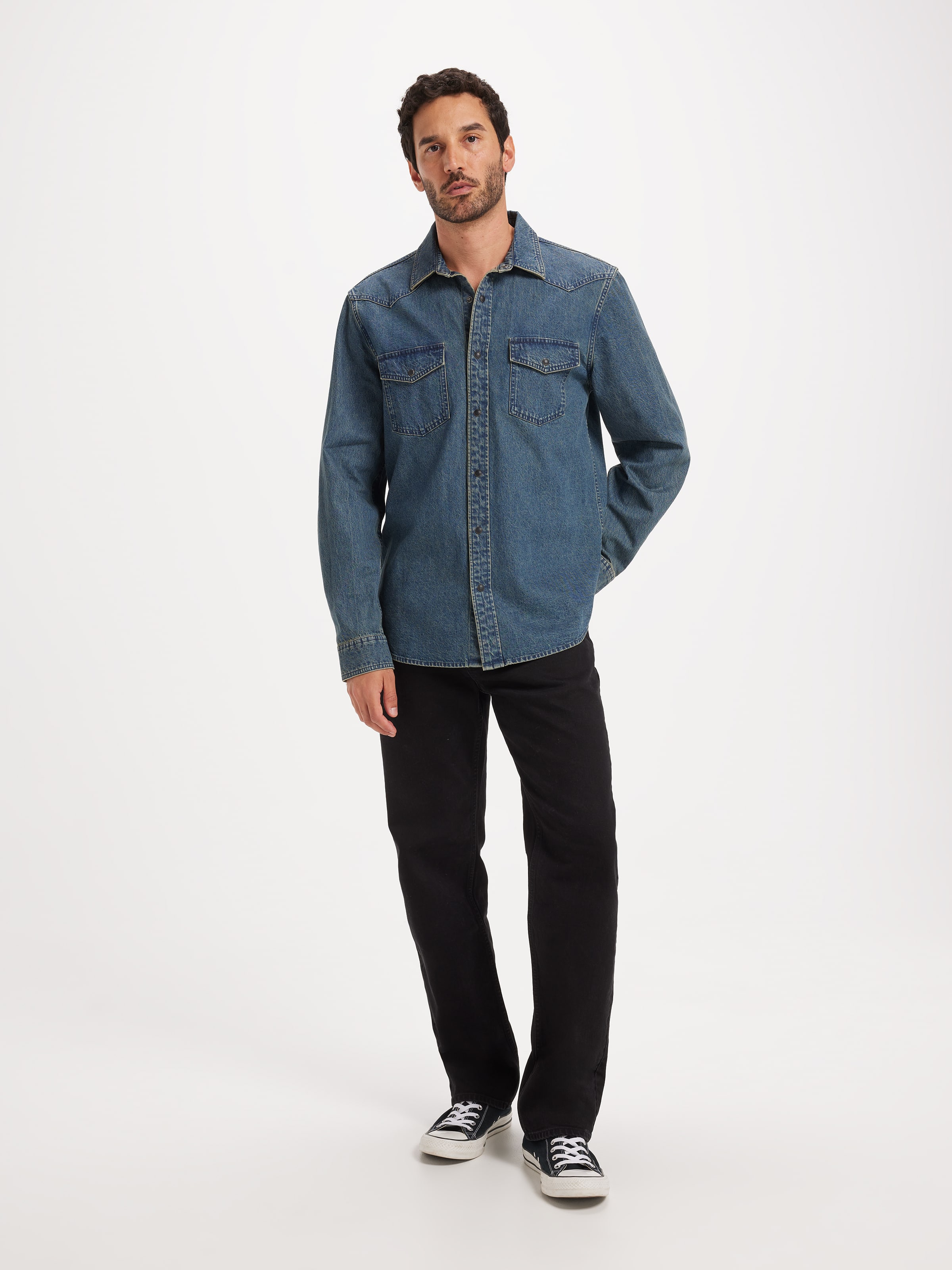 Western Denim Shirt