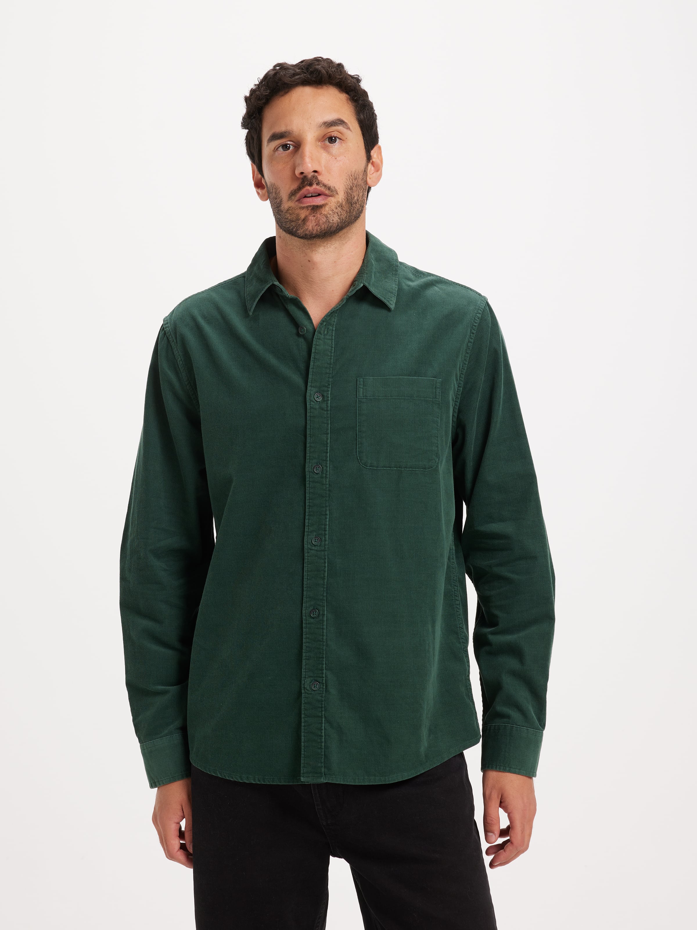 Long Sleeve Cord Shirt