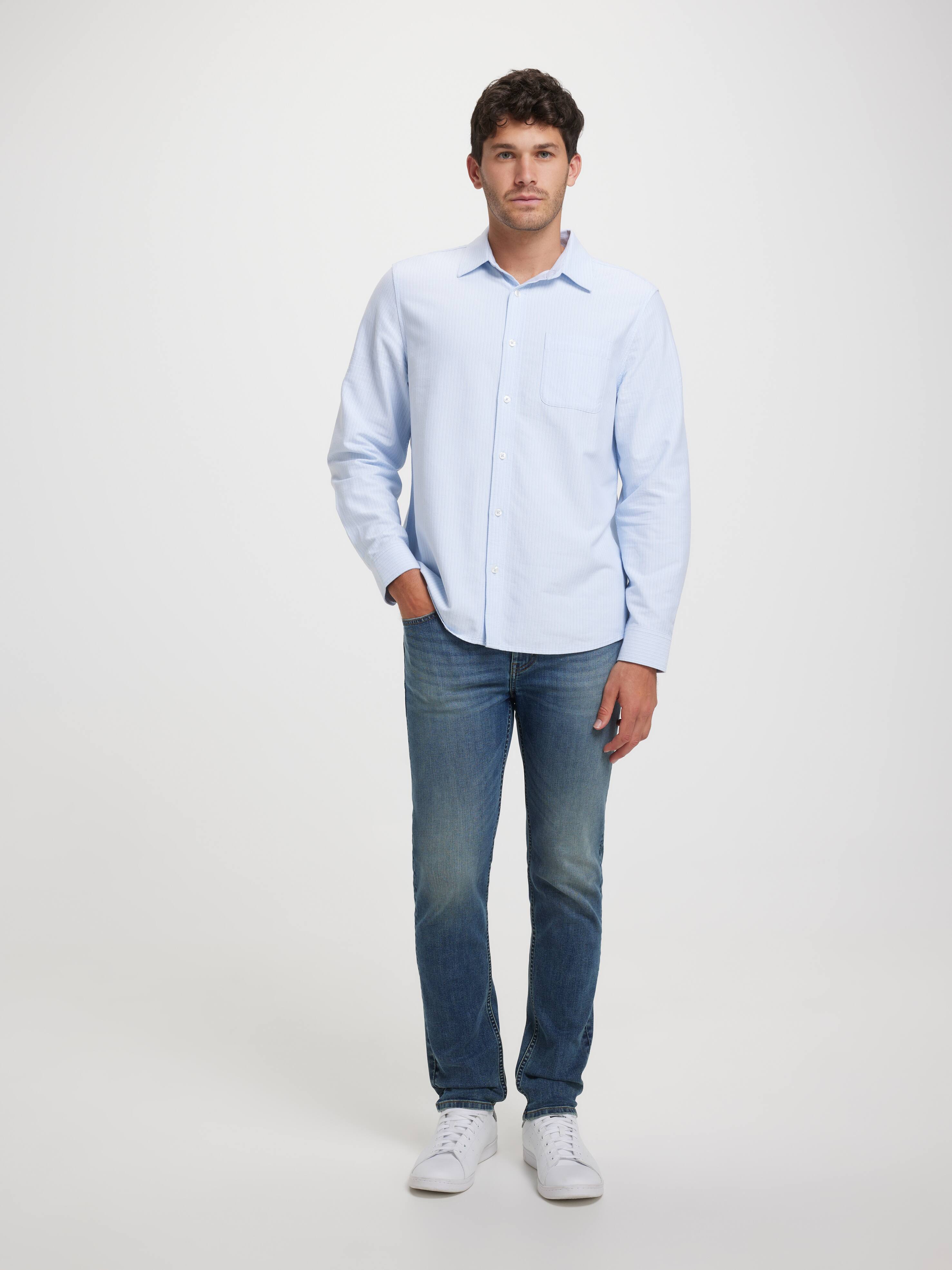 Long Sleeve Stripe Shirt