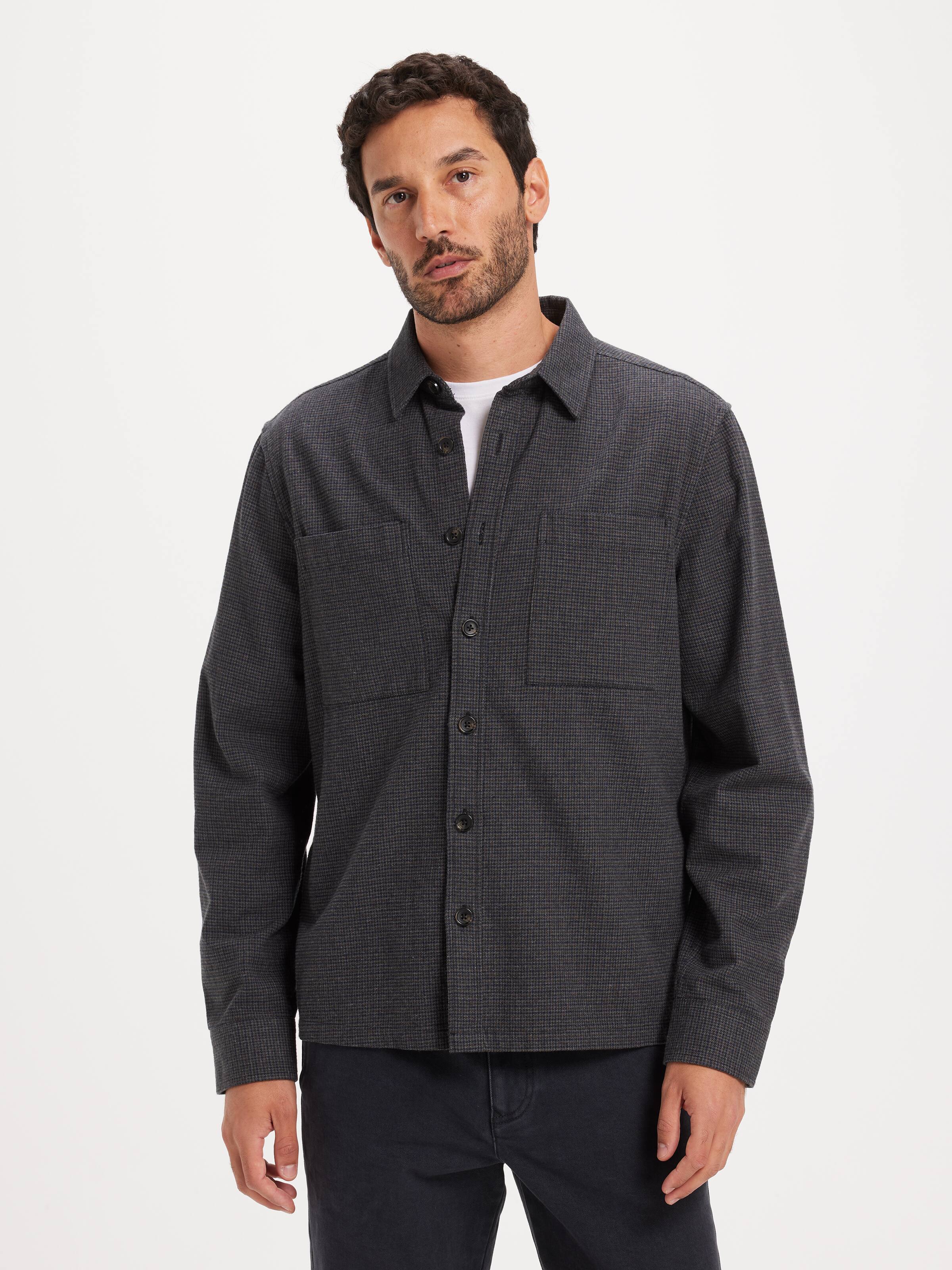 Houndstooth Overshirt