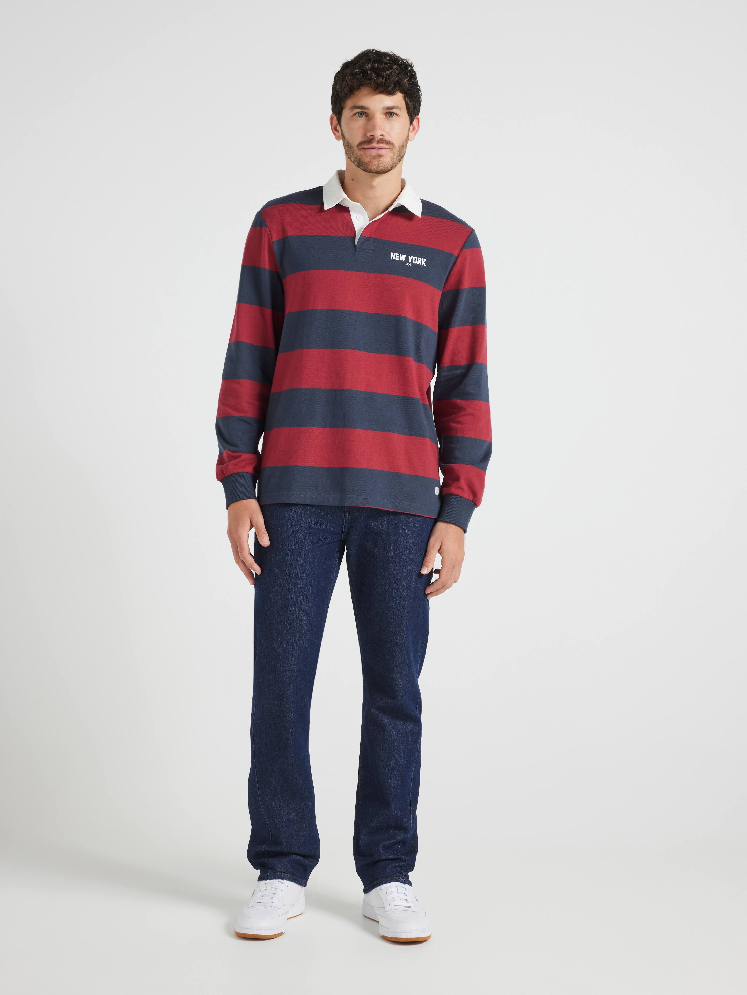 Rugby Stripe Polo