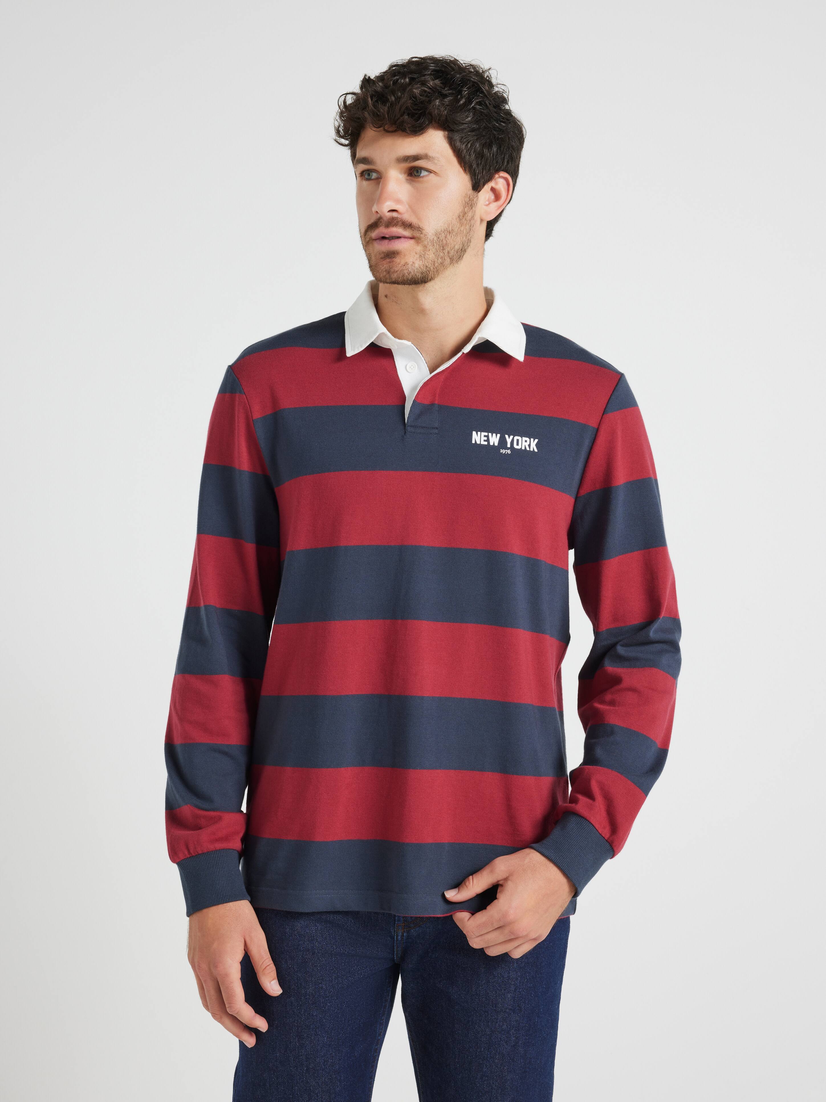 Rugby Stripe Polo