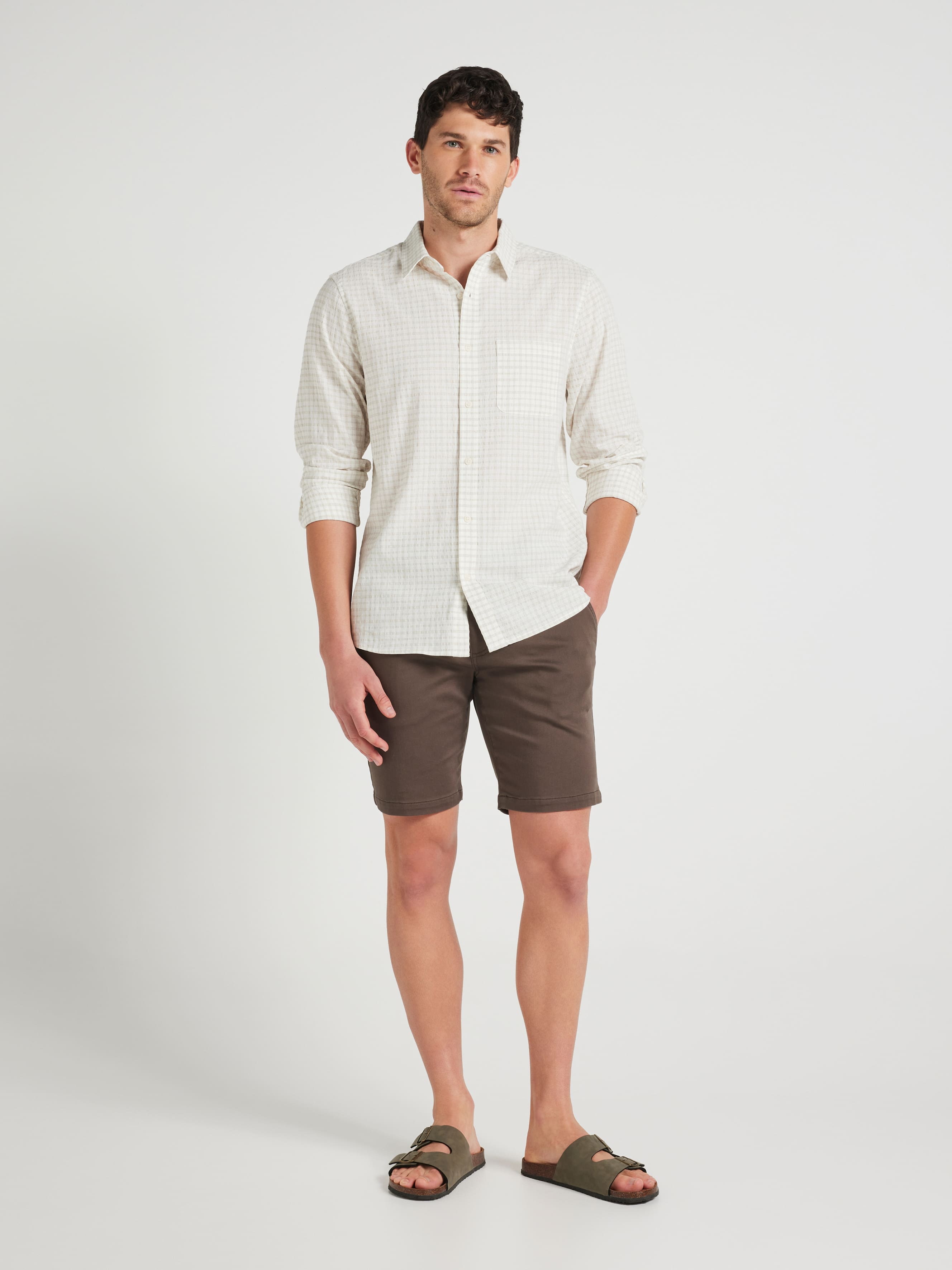 Cotton Check Shirt