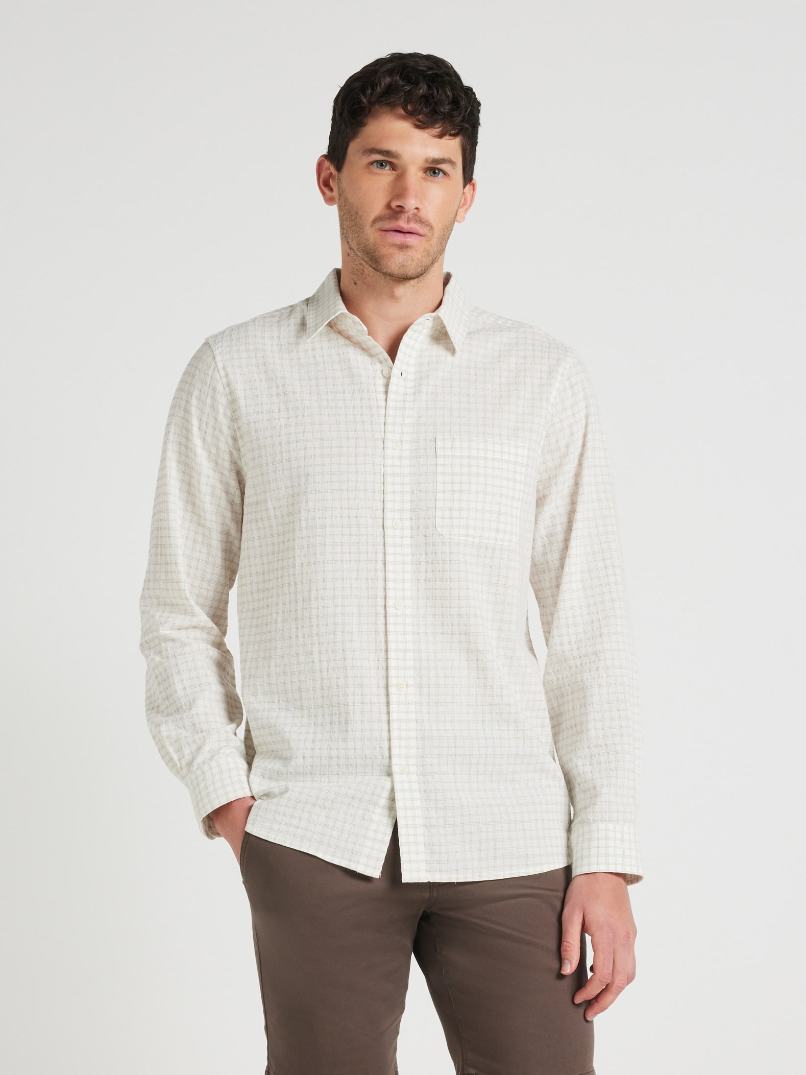 Cotton Check Shirt