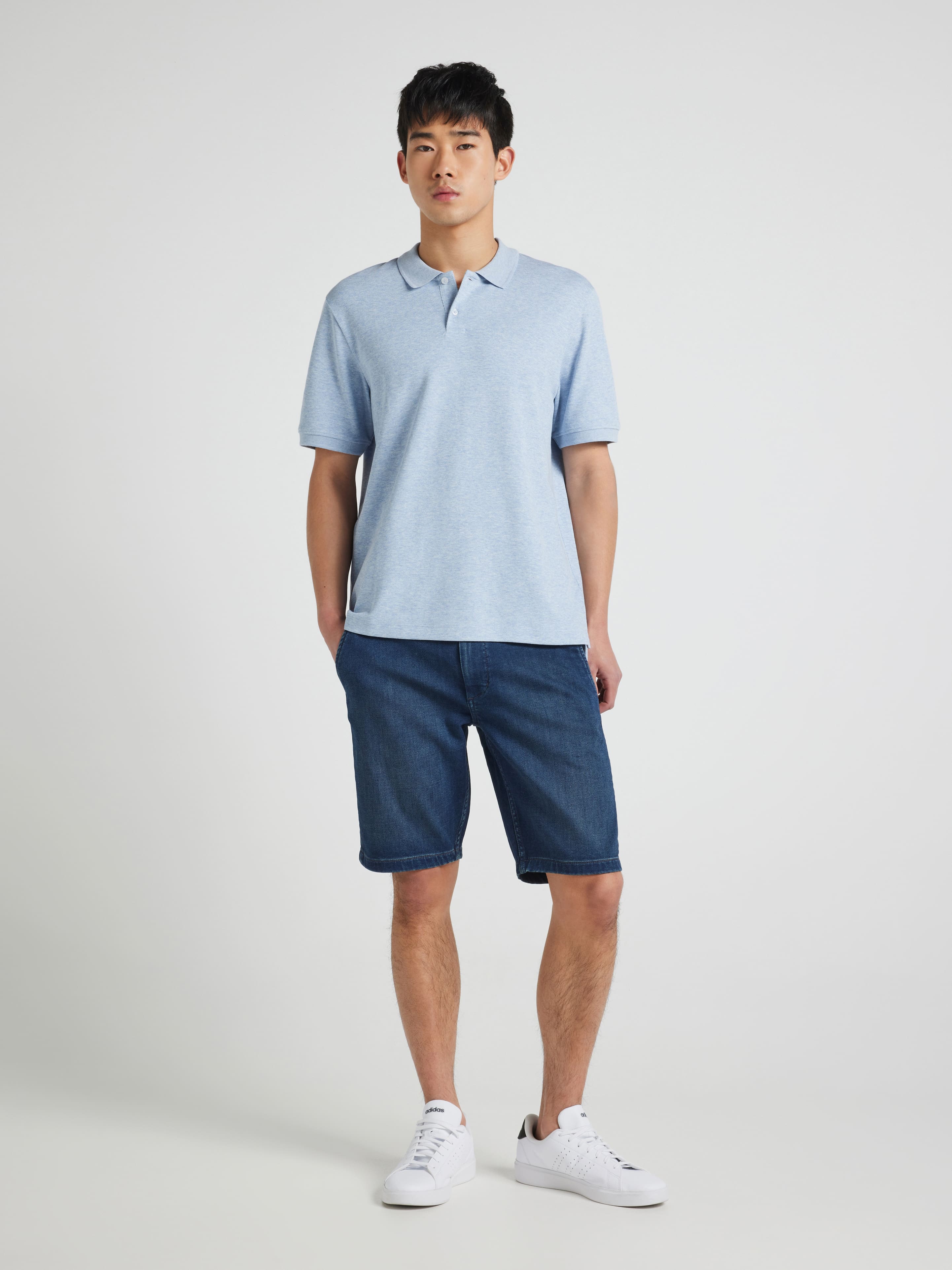 Short Sleeve Relaxed Polo