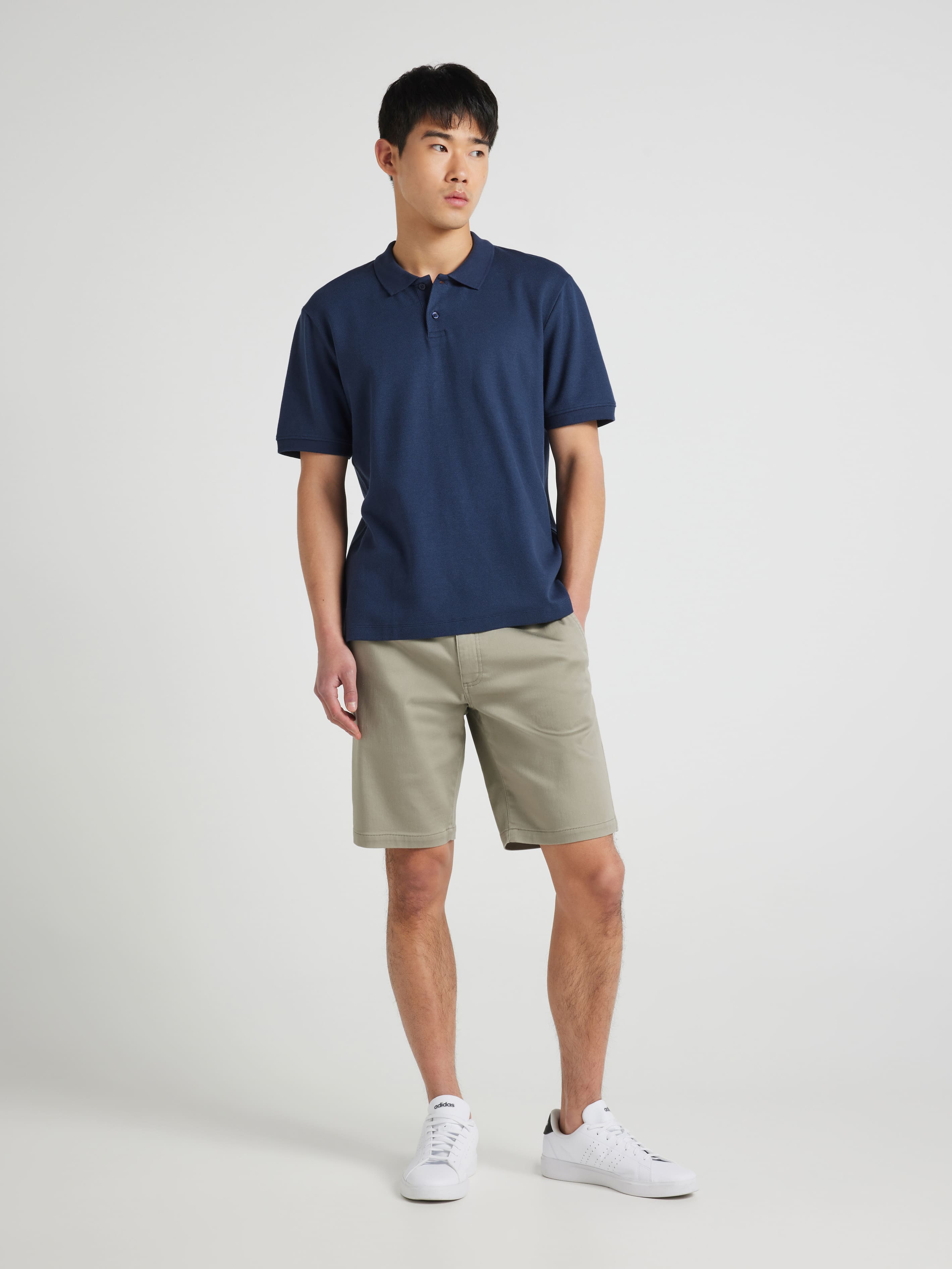 Short Sleeve Relaxed Polo