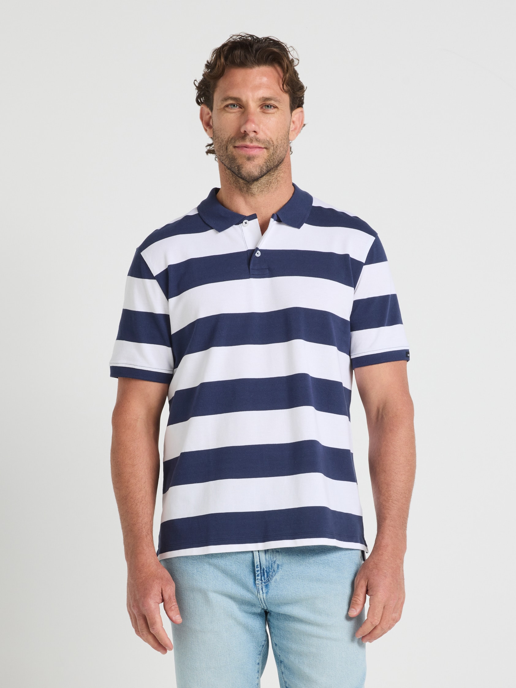 Regular Stripe Polo