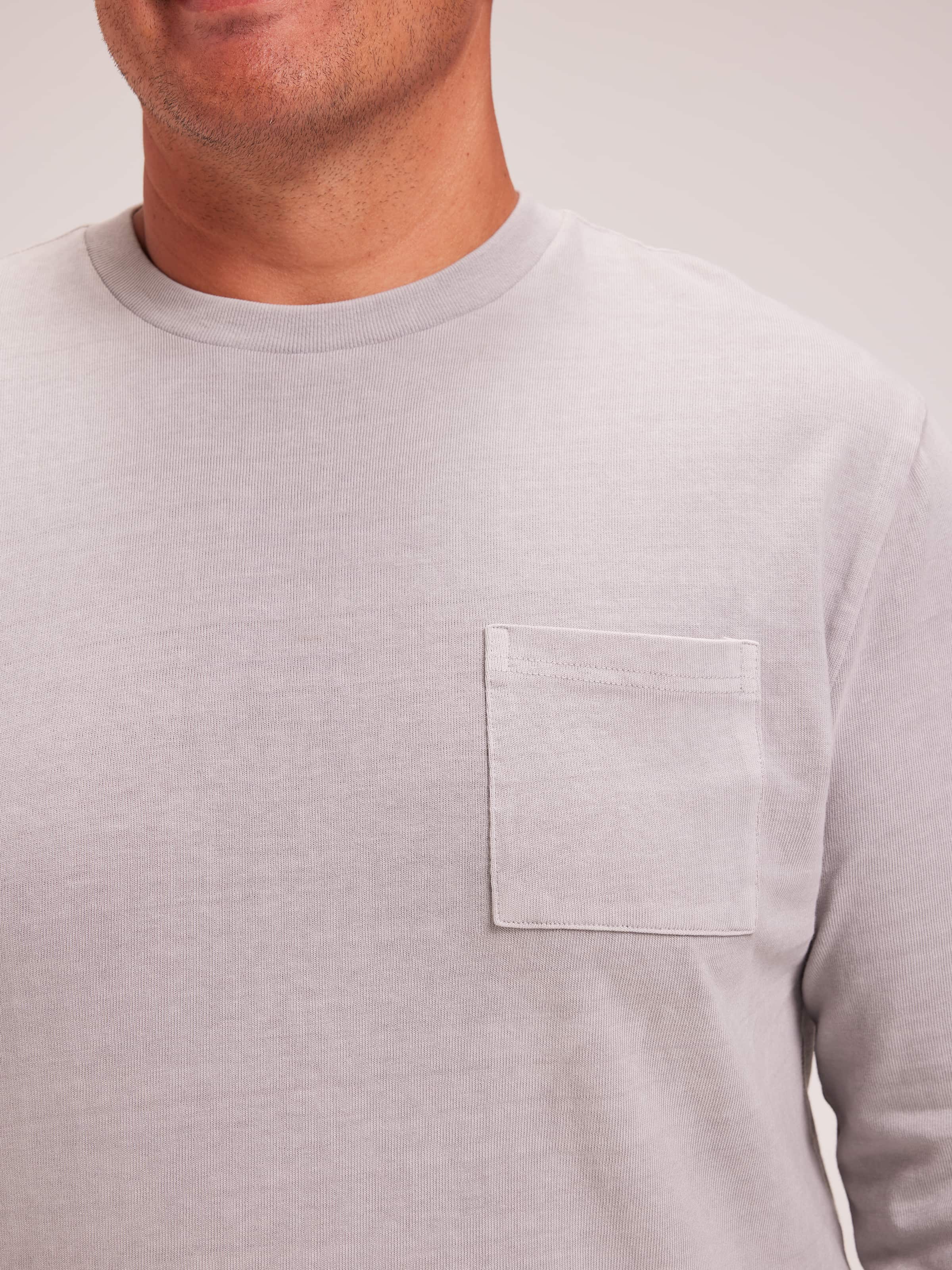 Extended Long Sleeve Casual Fit Tee
