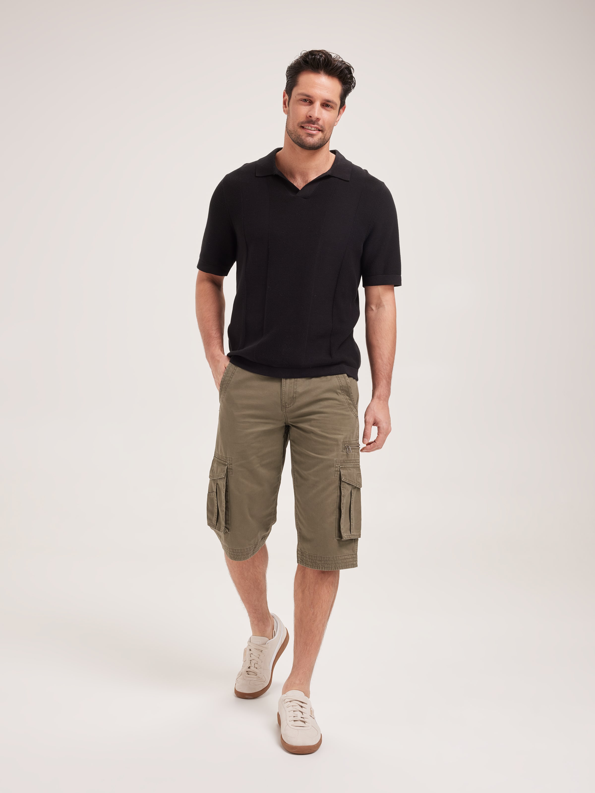Boxy Knit Polo