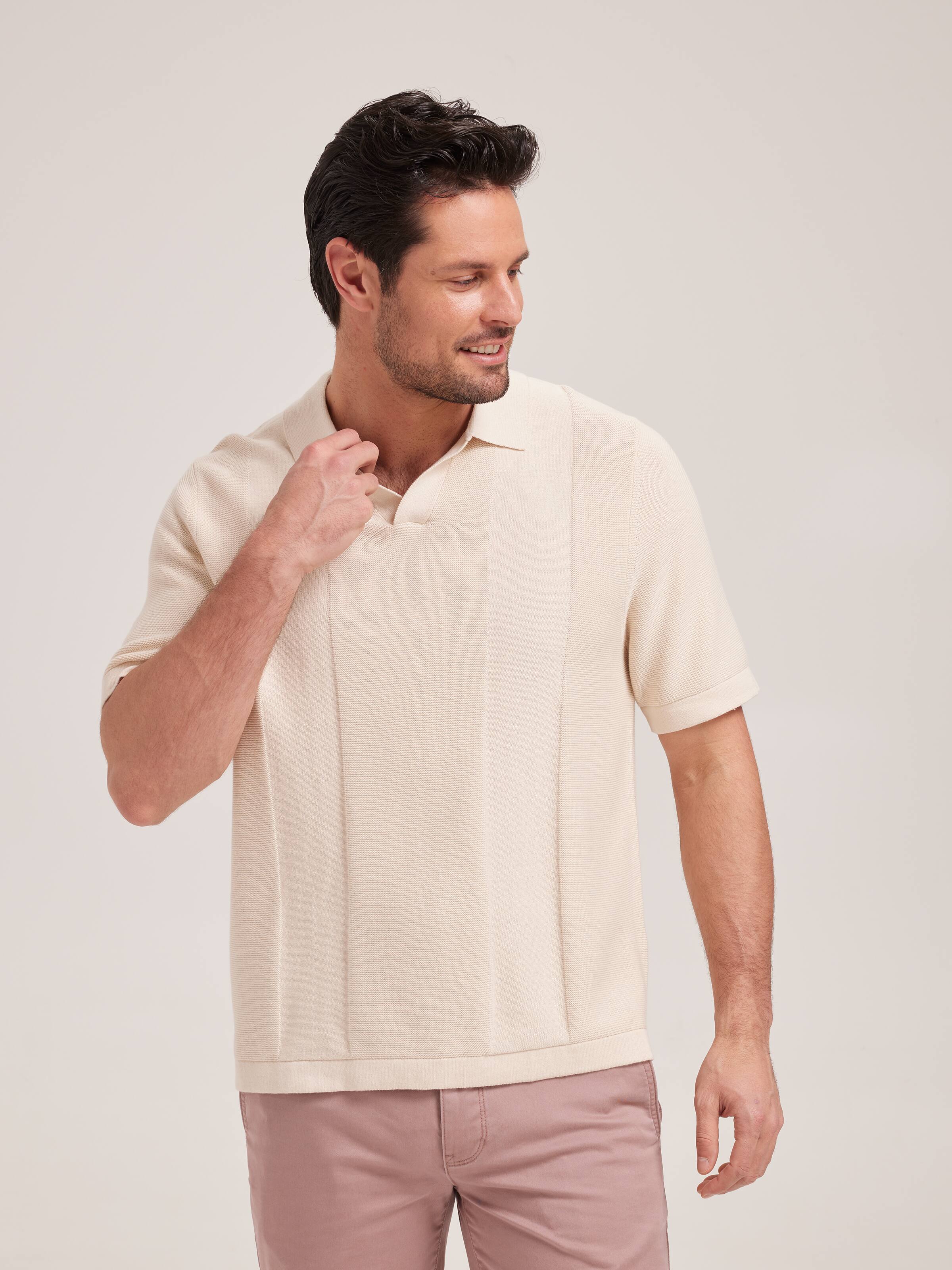 Boxy Knit Polo