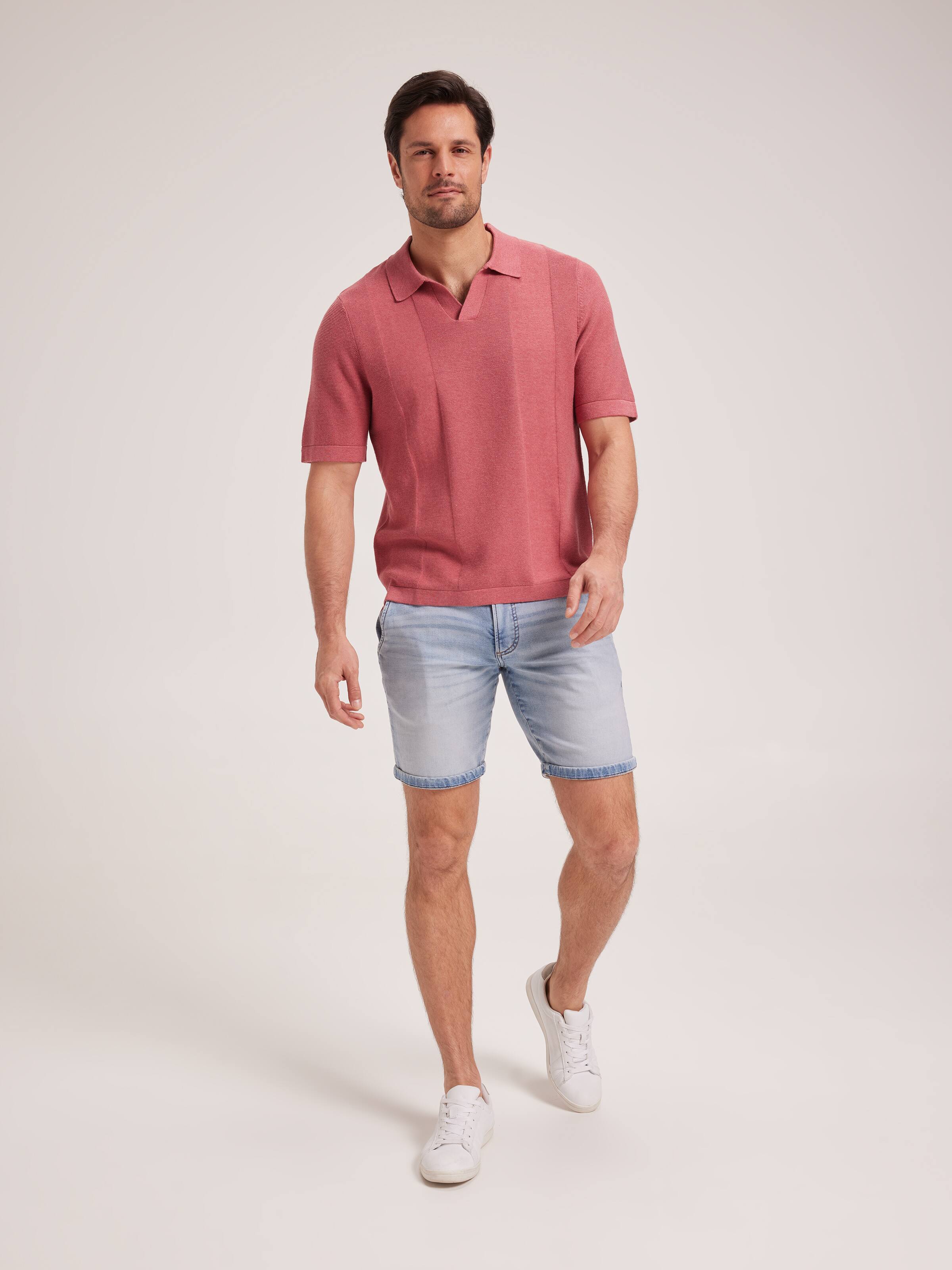 Boxy Knit Polo