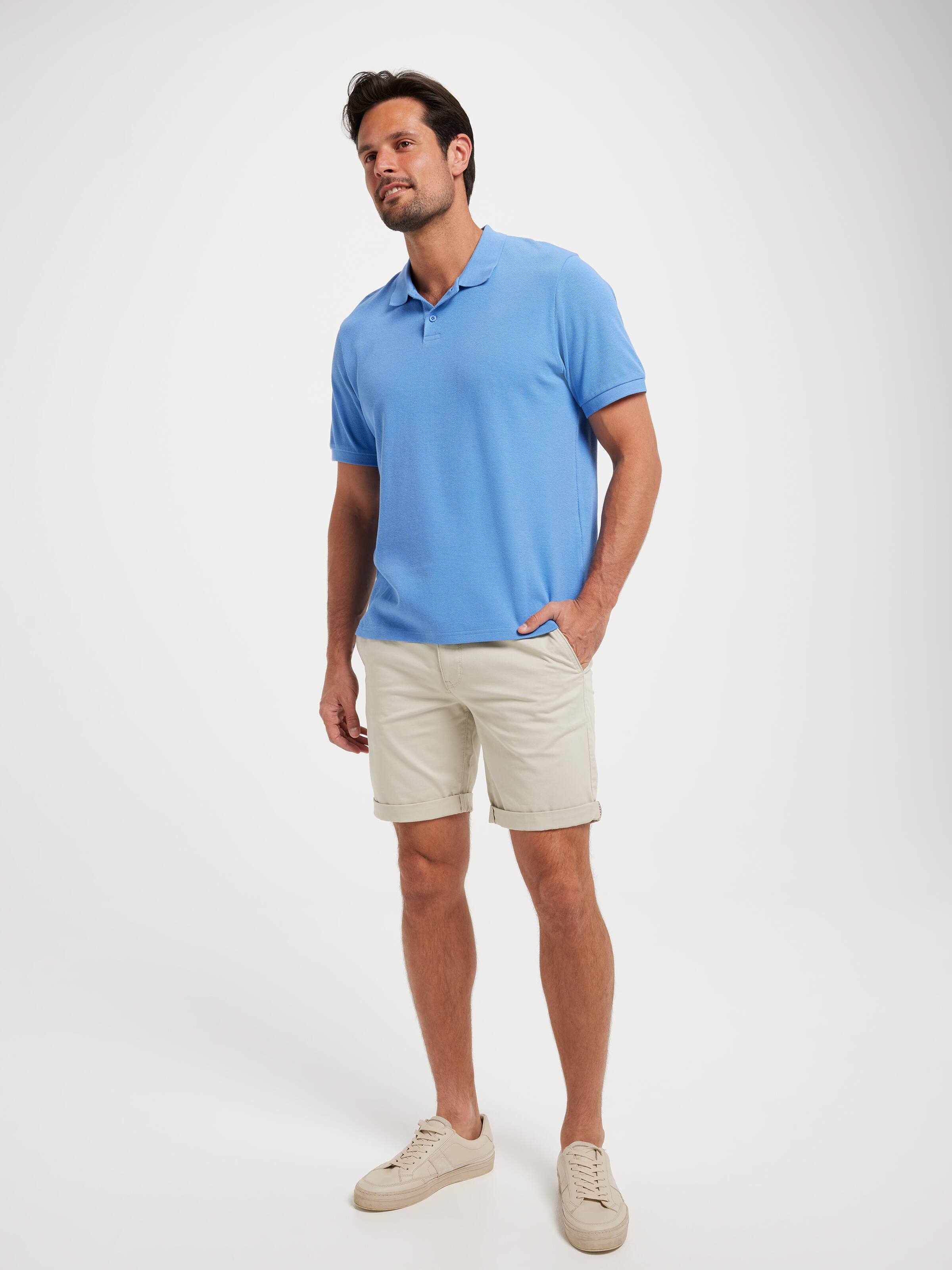 Short Sleeve Relaxed Polo