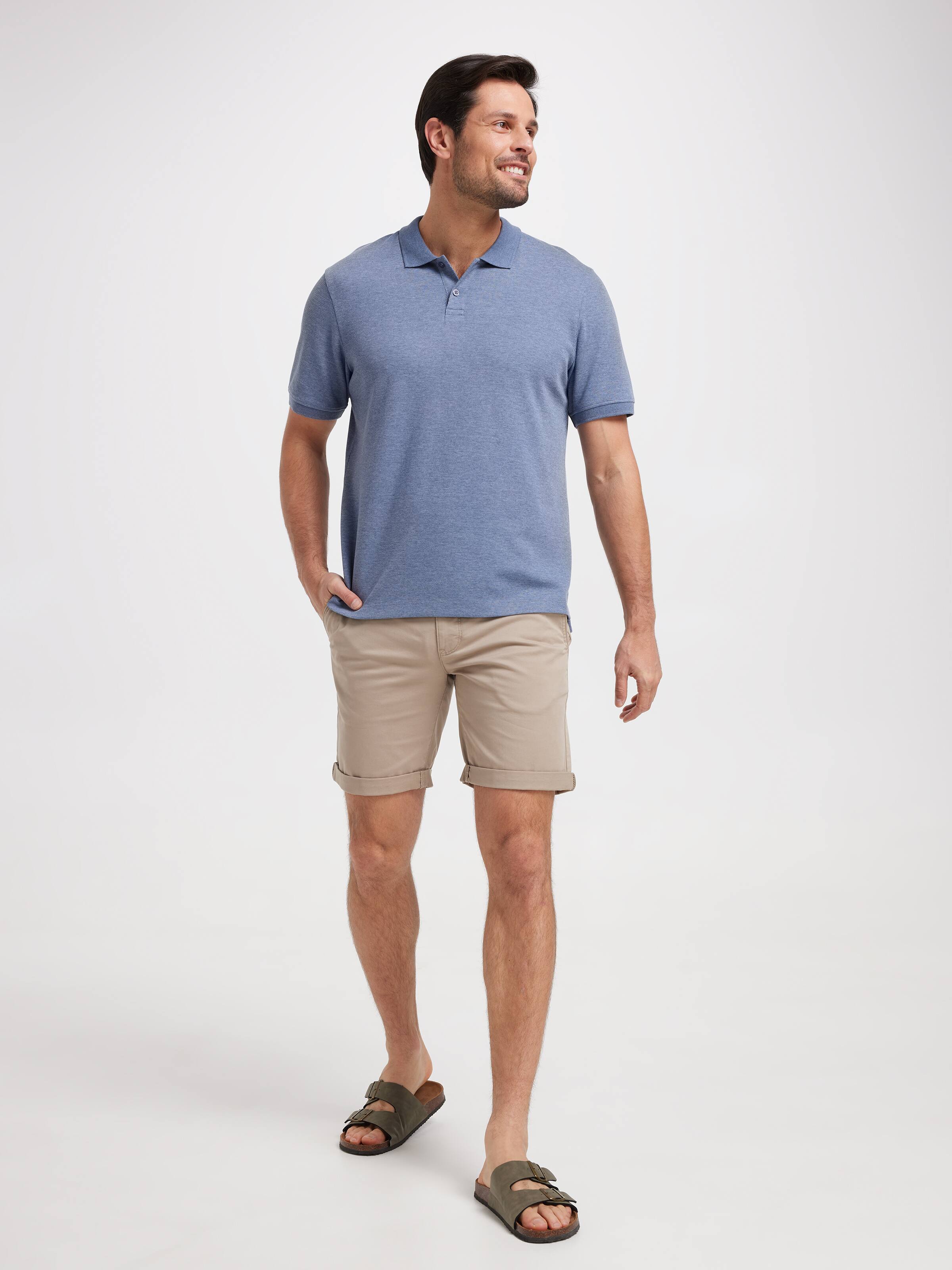 Short Sleeve Relaxed Polo