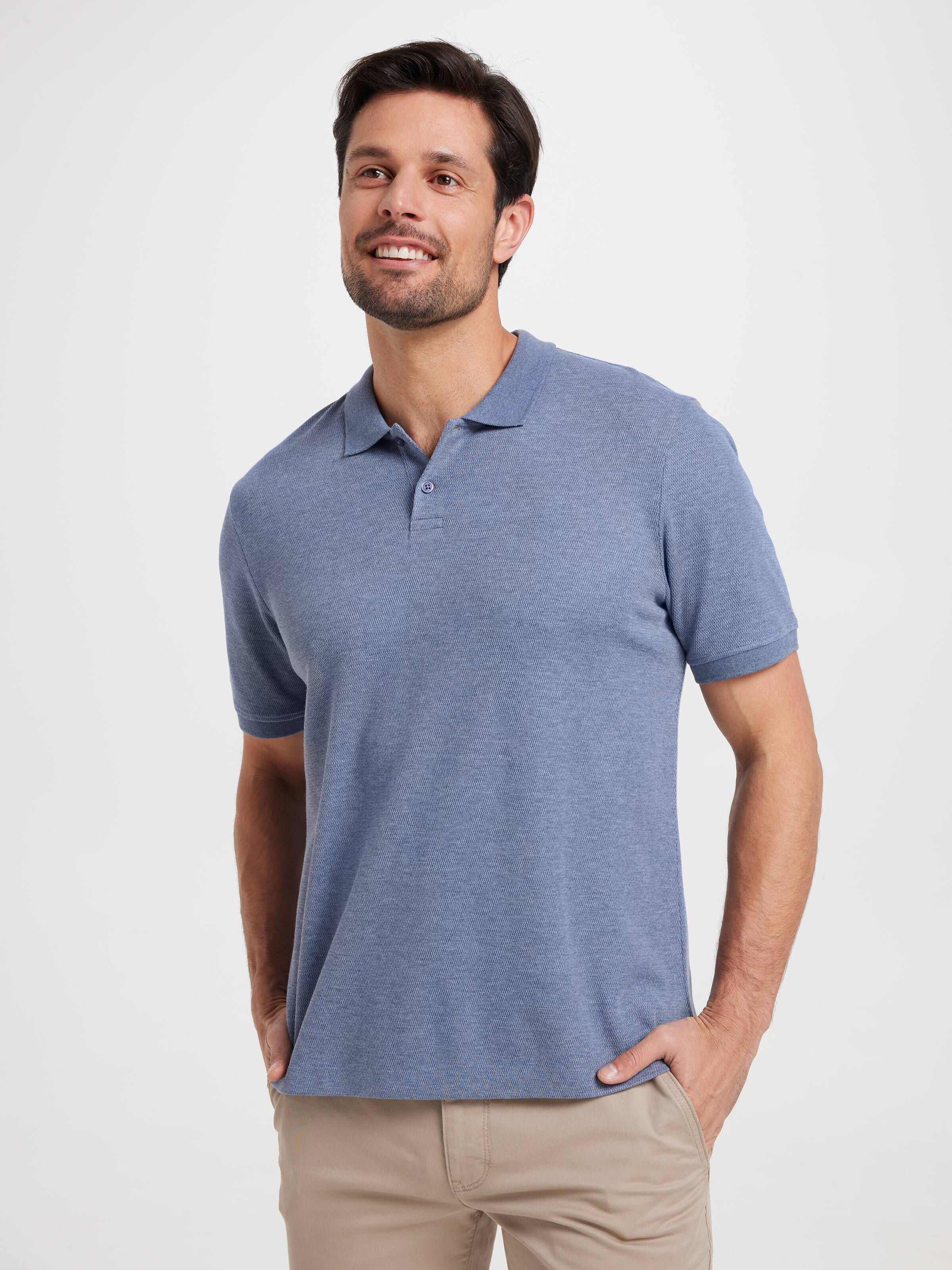 Short Sleeve Relaxed Polo