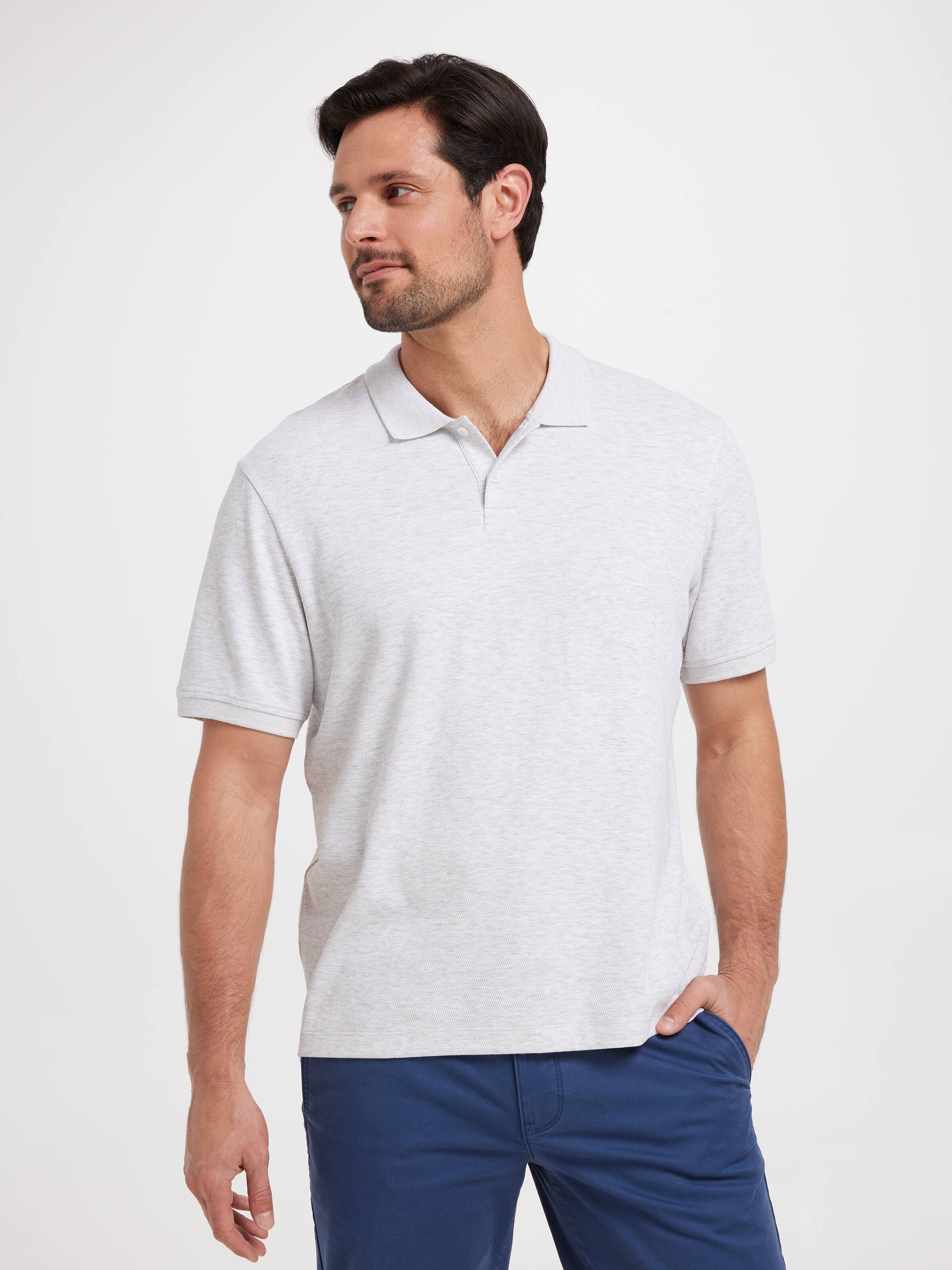 Short Sleeve Relaxed Polo