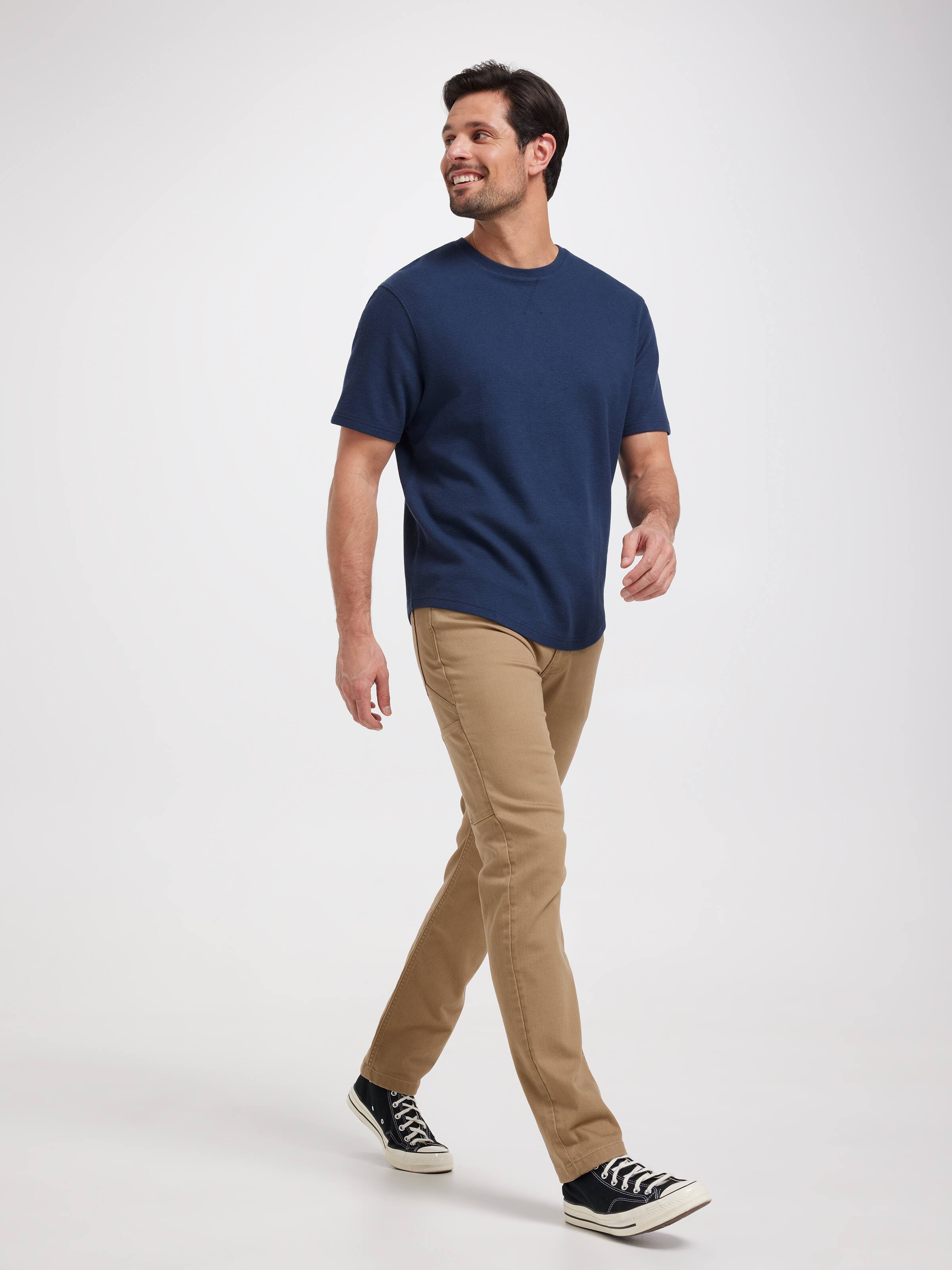 Short Sleeve Textured Tee
