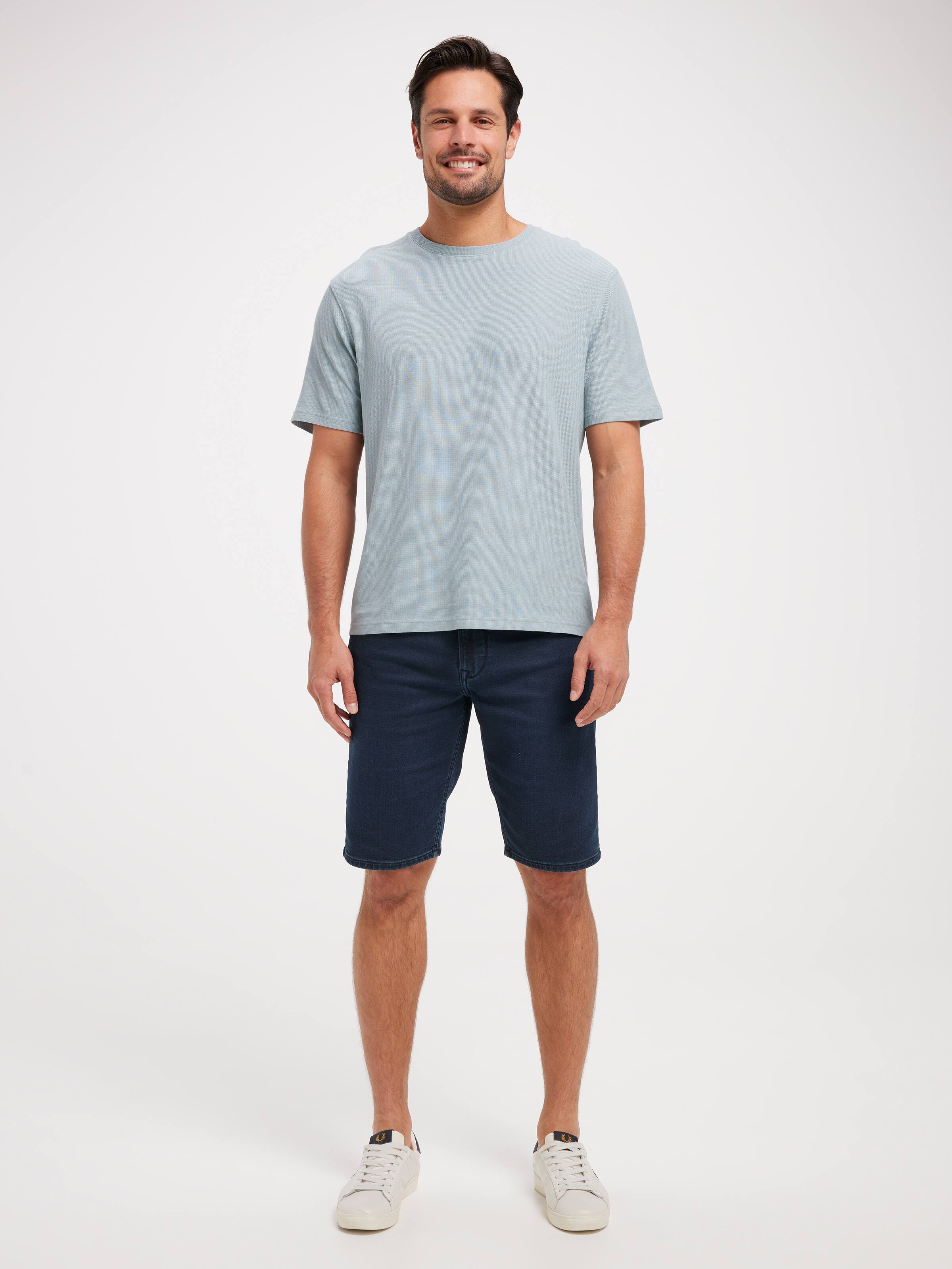 Short Sleeve Textured Modal Tee