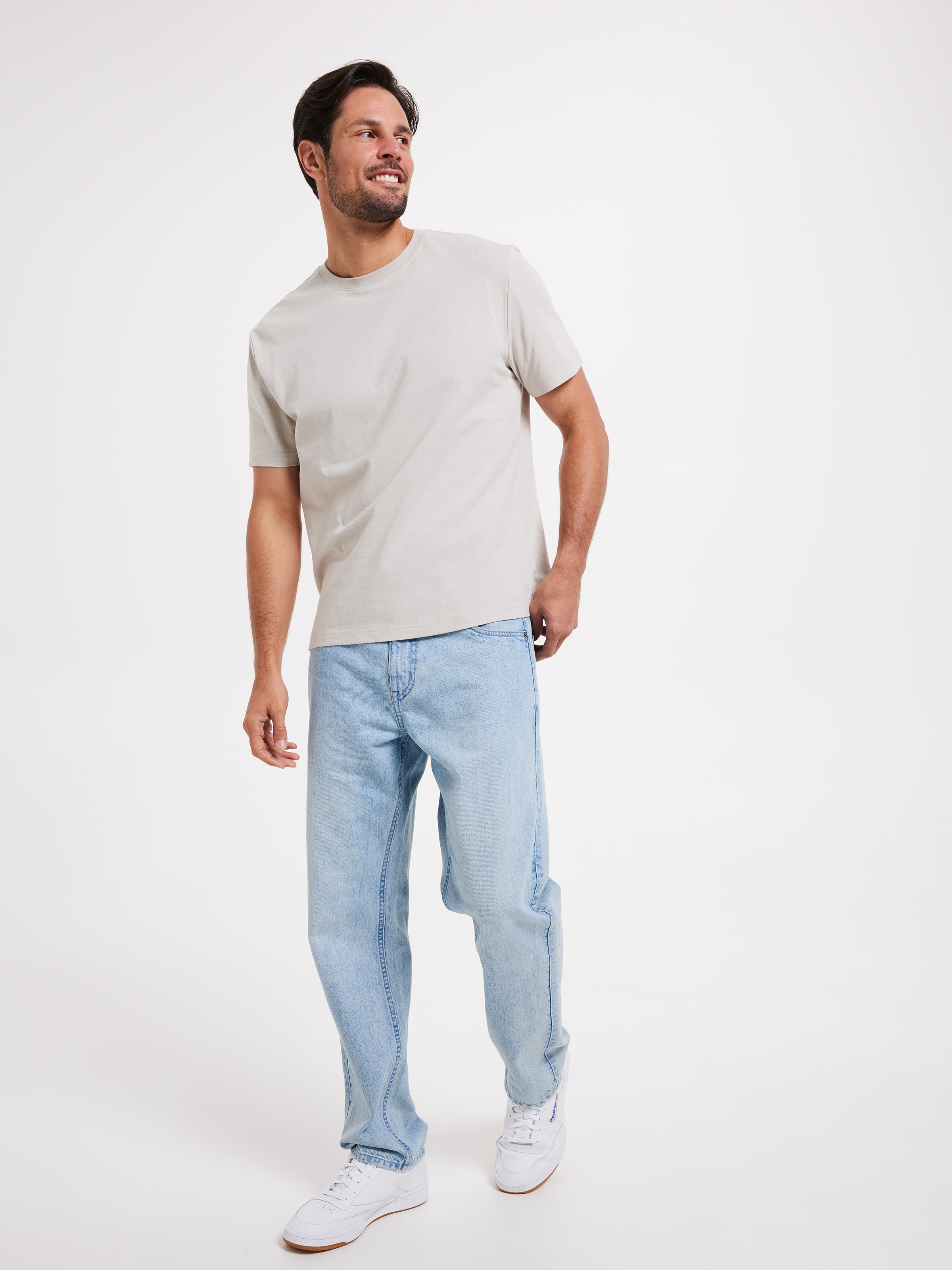 Tonal Block Casual Tee