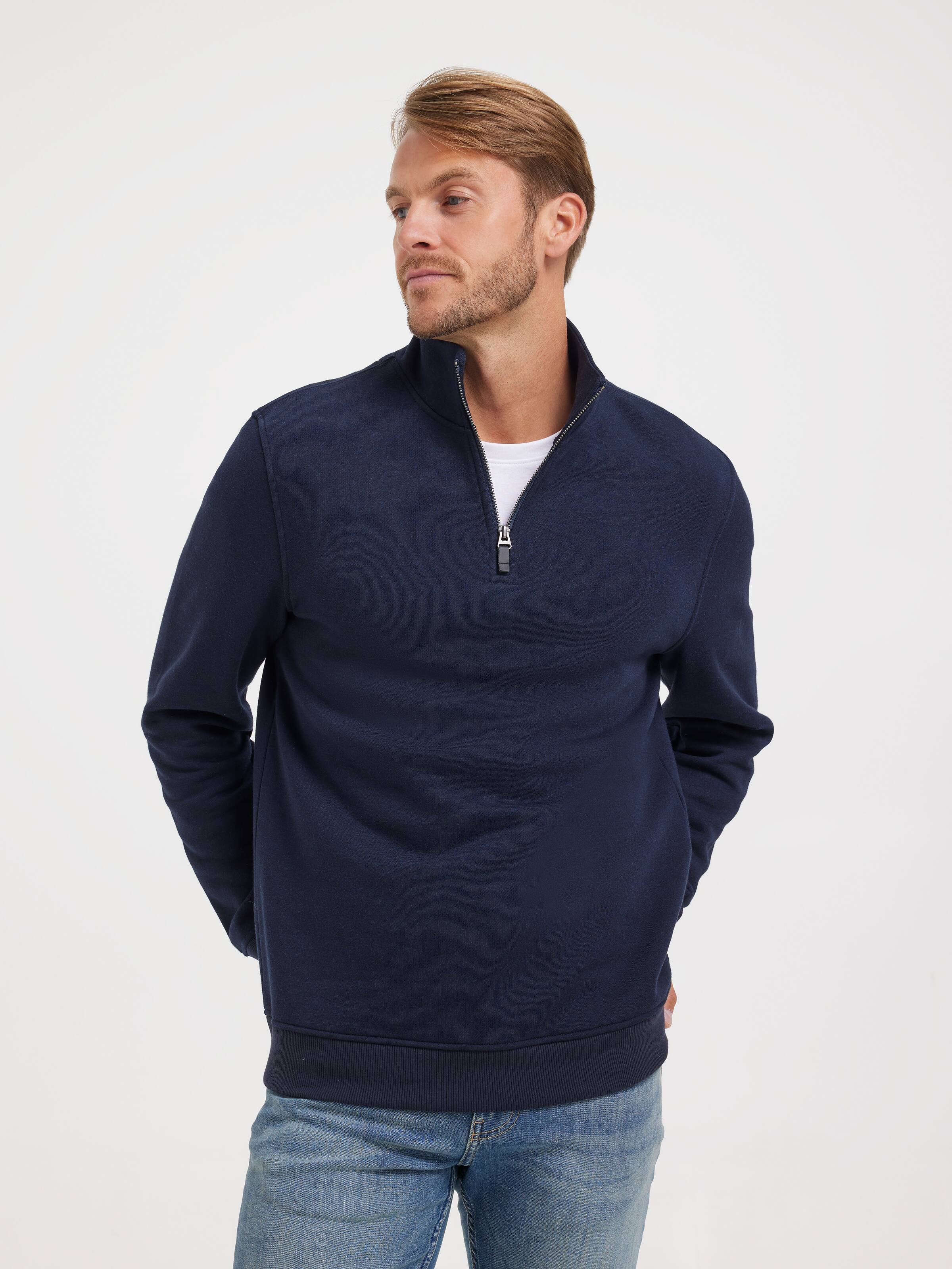 Quarter Zip College Sweat