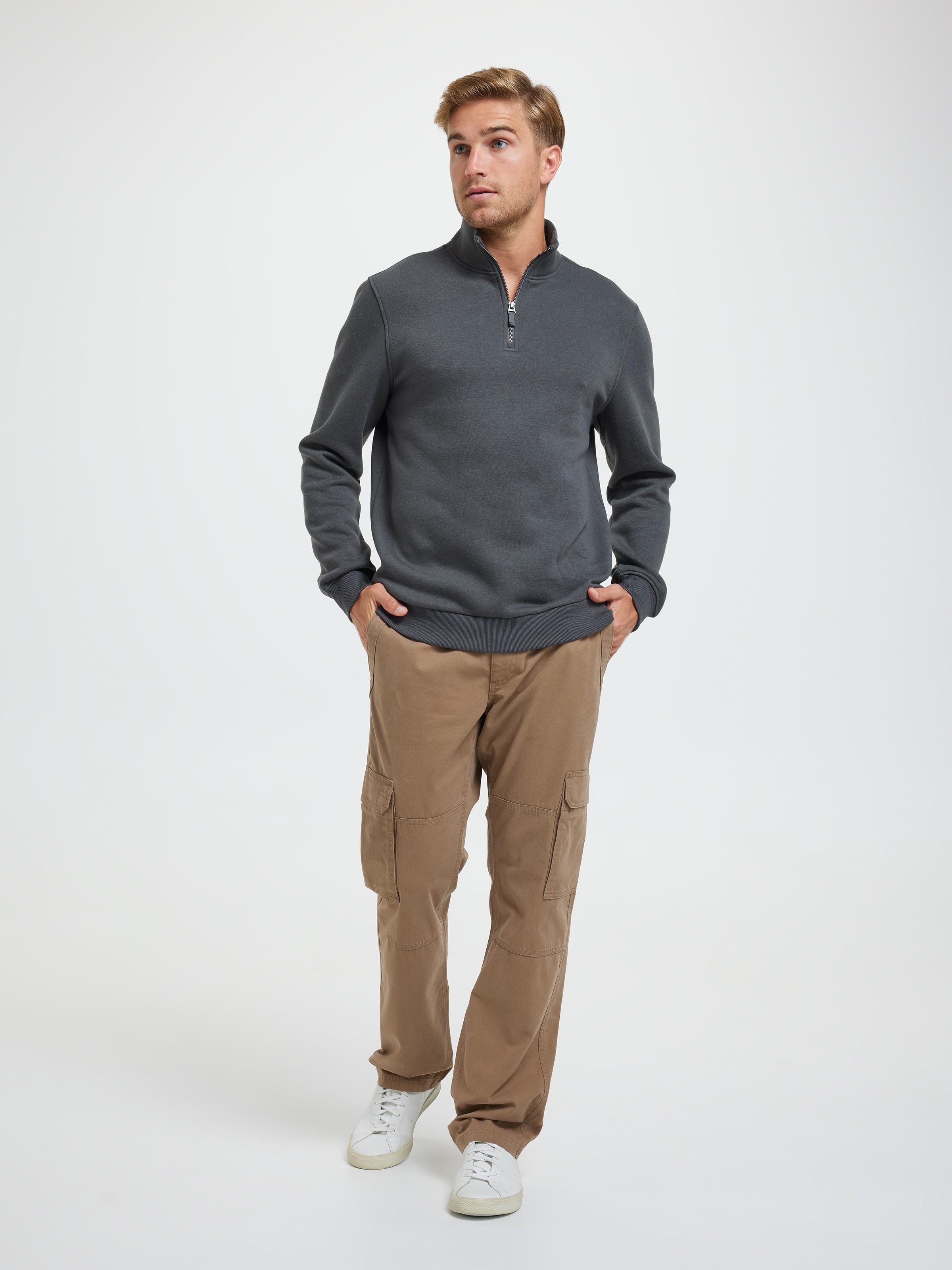 Quarter Zip College Sweat