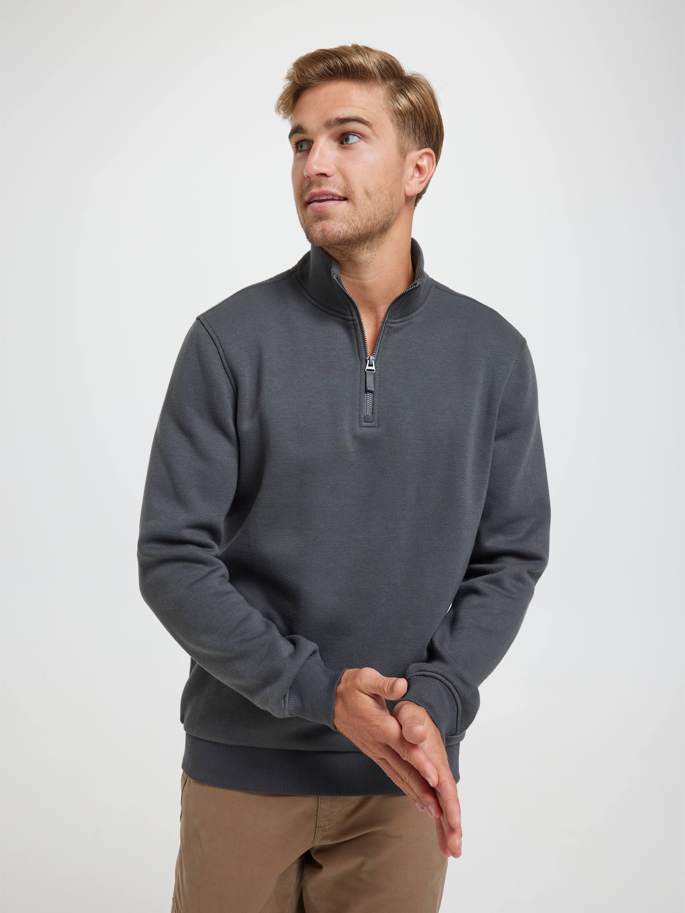Quarter Zip College Sweat