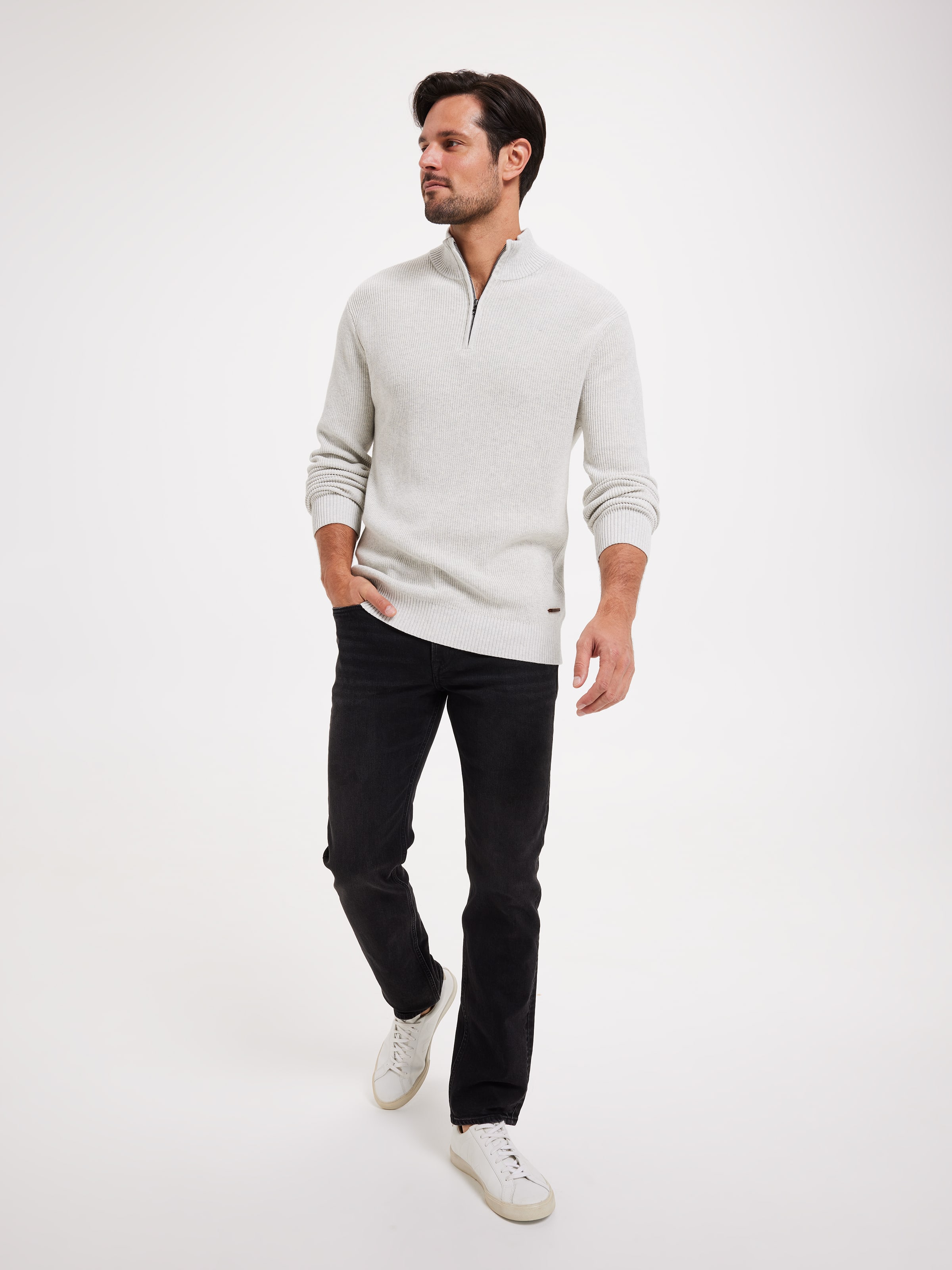 Quarter Zip Knit