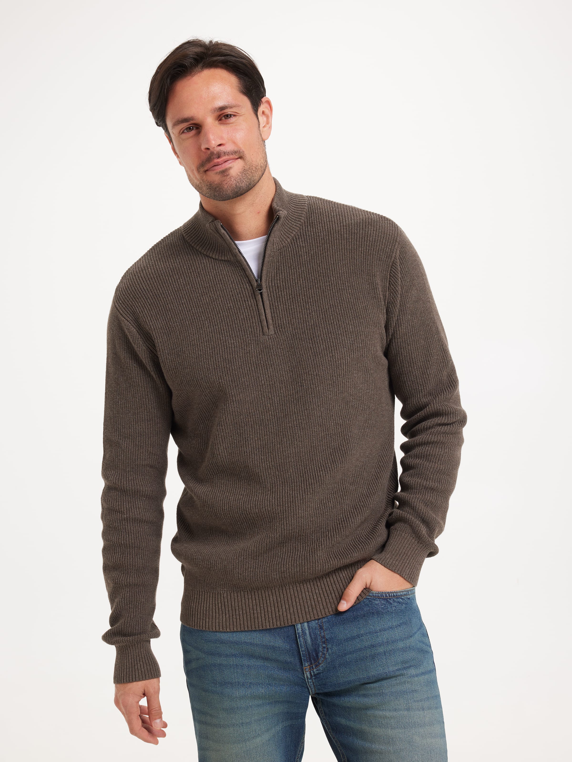 Quarter Zip Knit