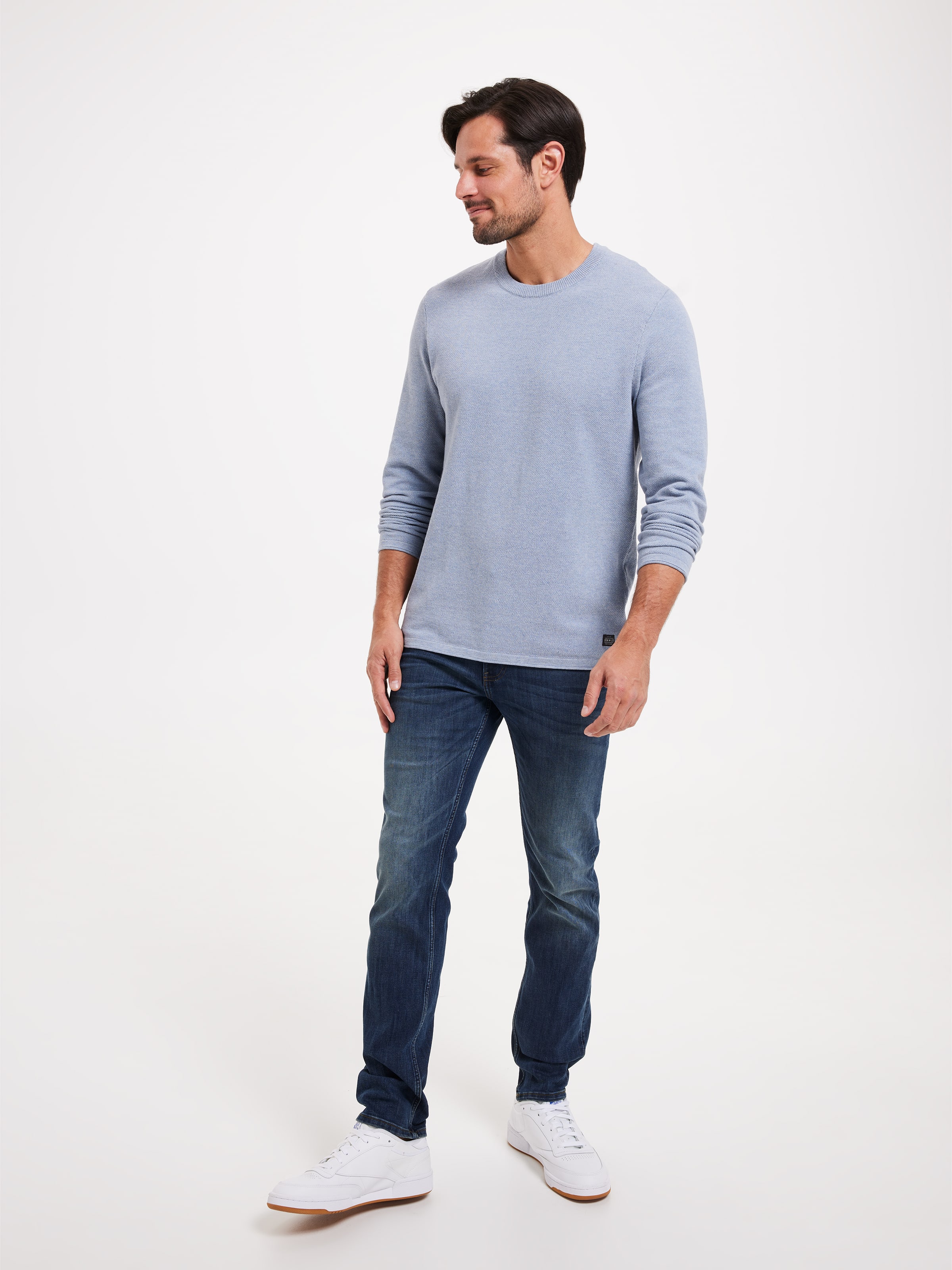 Mini Texture Crew Knit