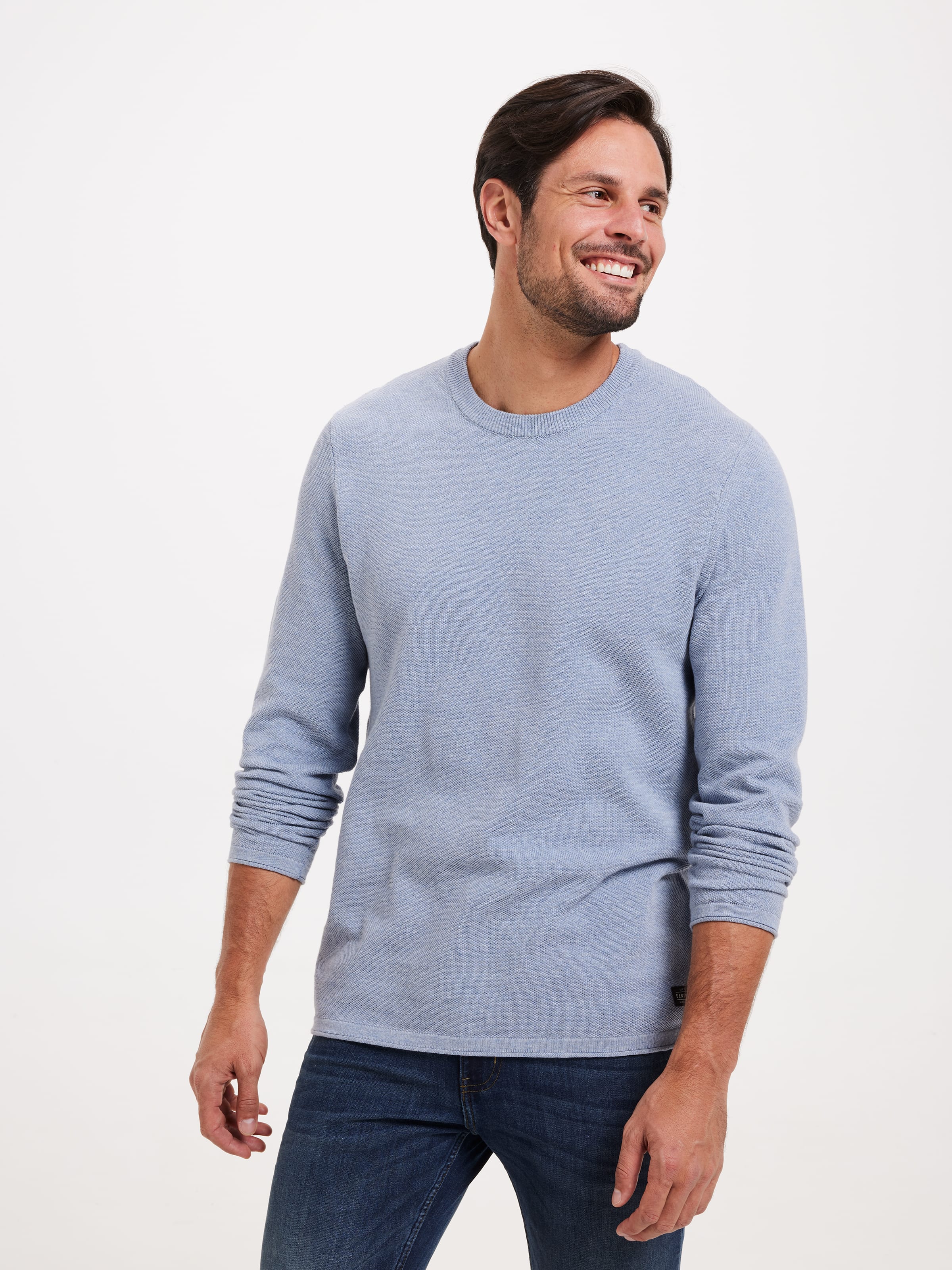 Mini Texture Crew Knit