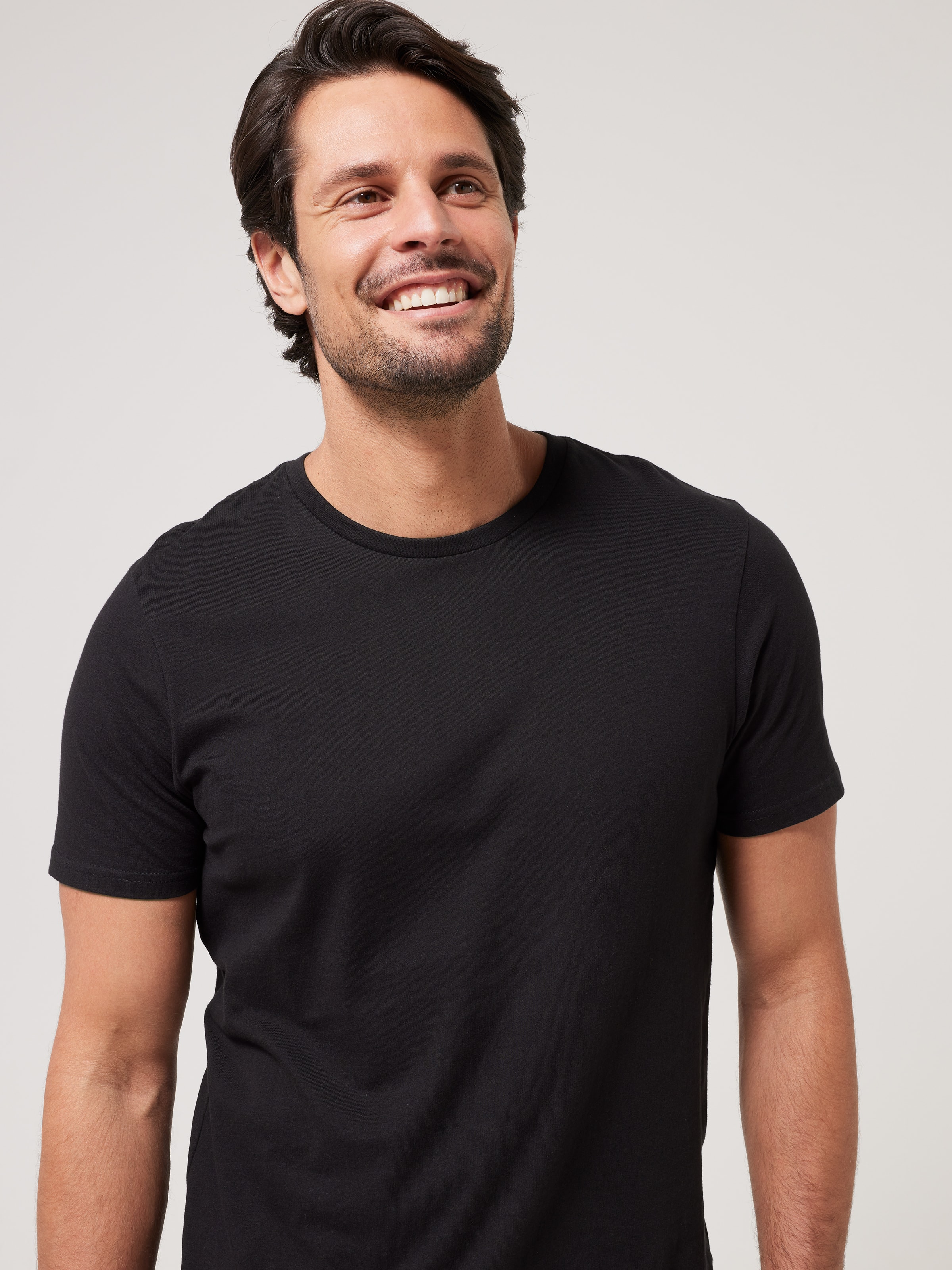 Basic Crew Plain Tee