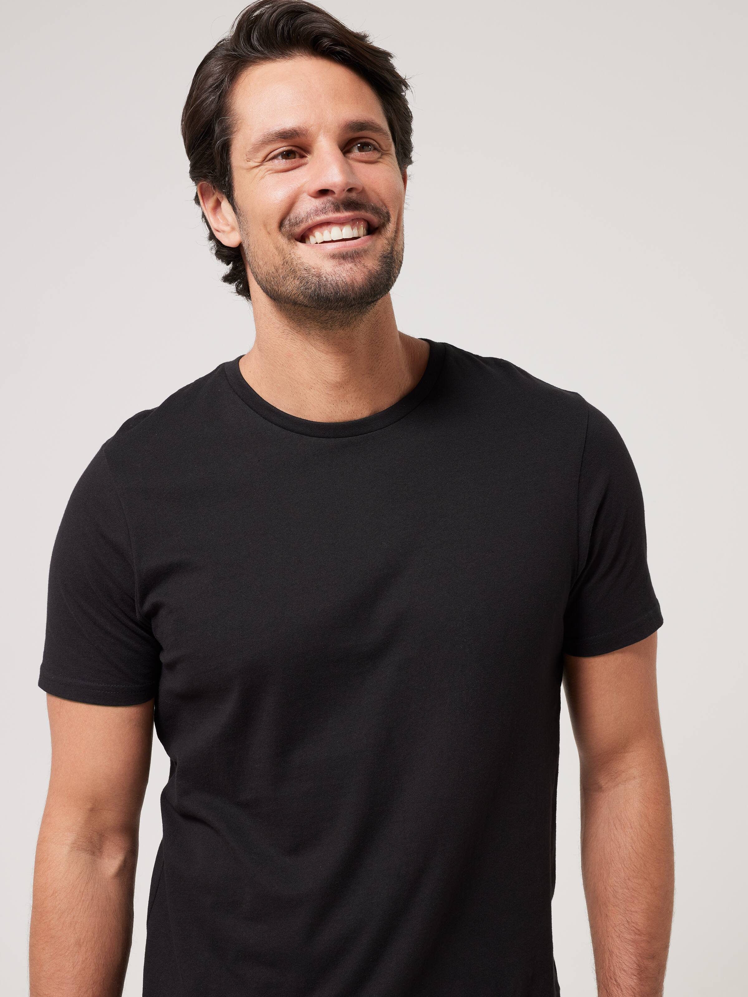 Basic Crew Plain Tee