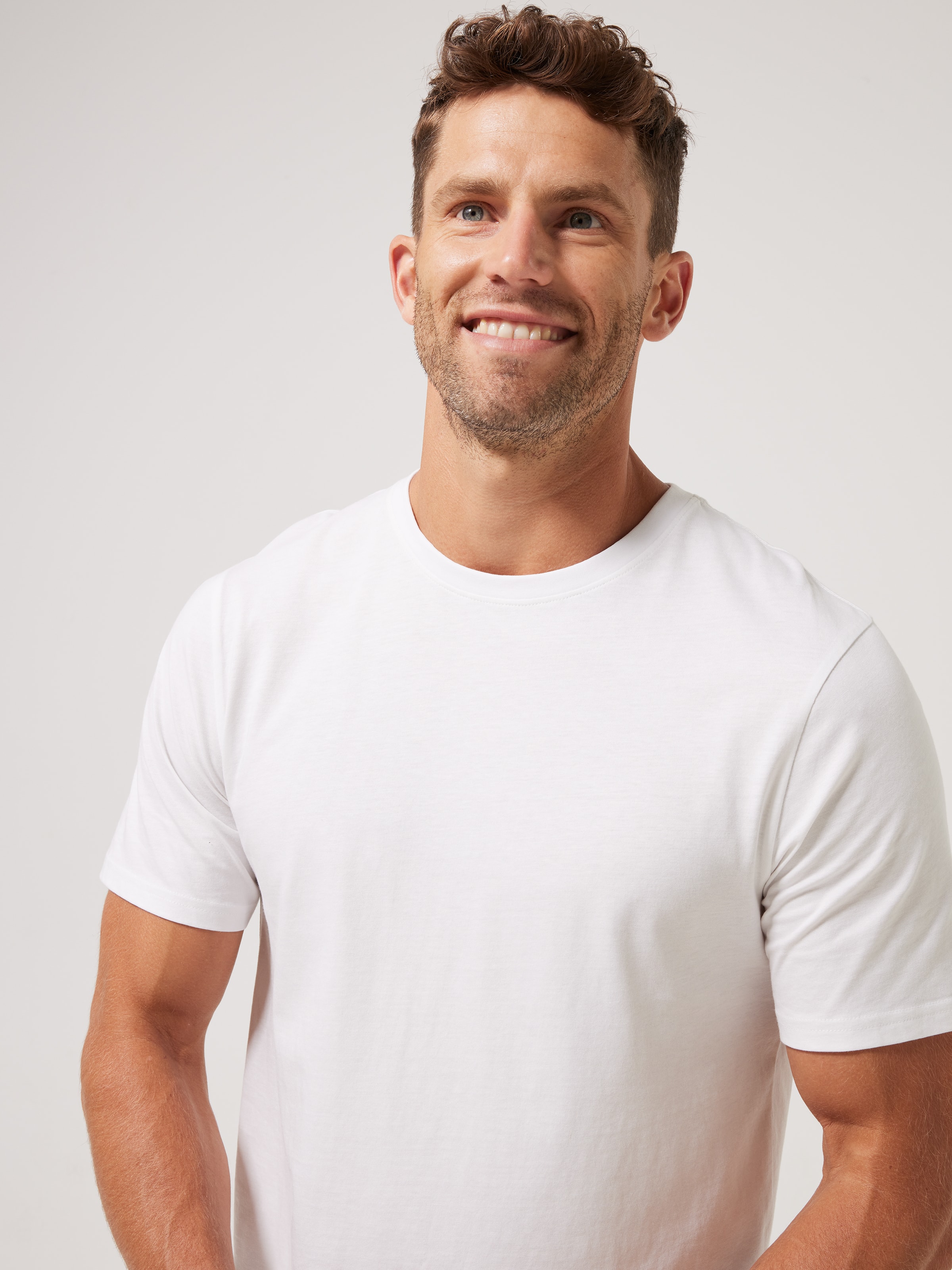 Basic Crew Plain Tee