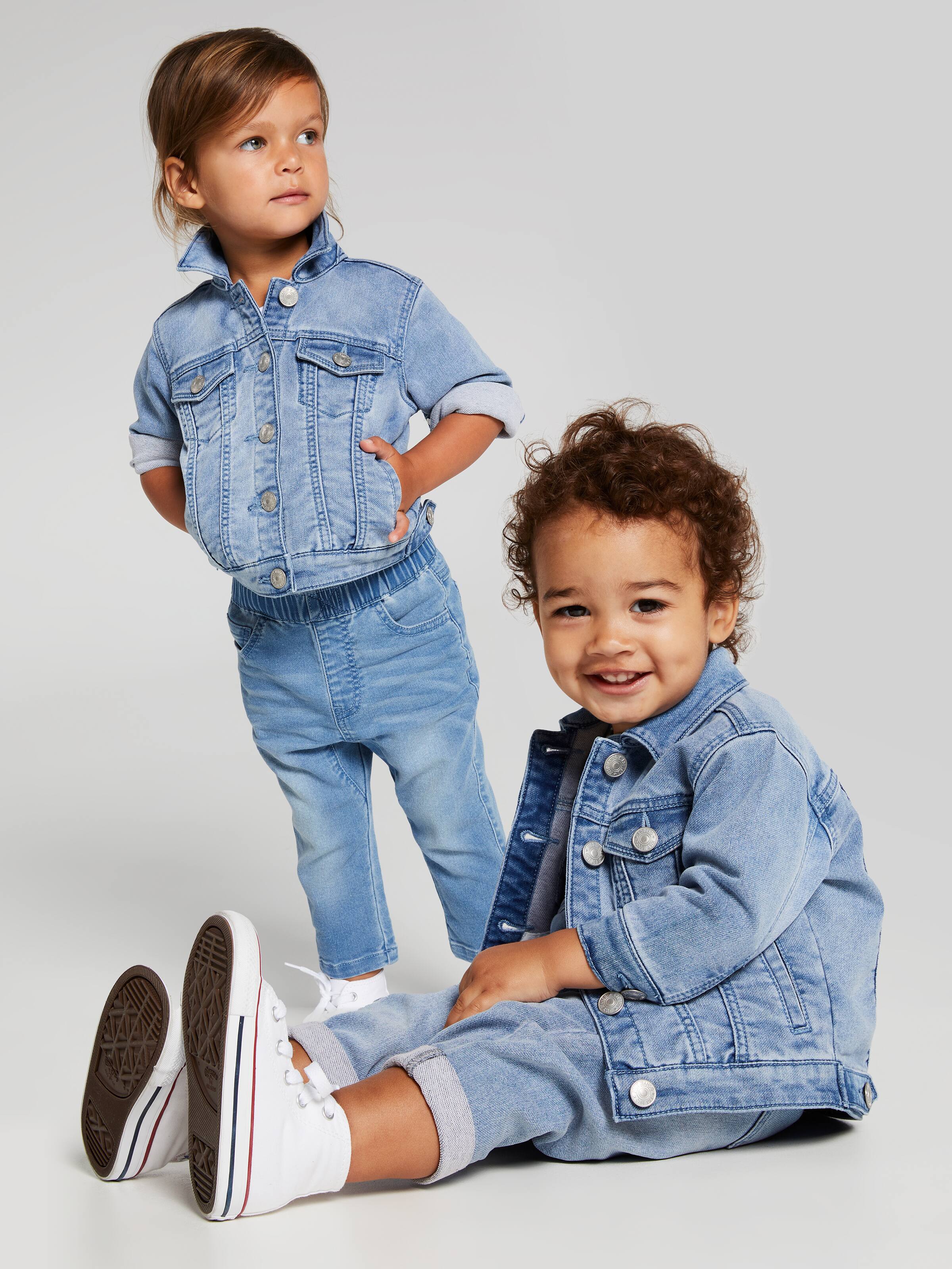 Baby Amaze Trucker Denim Jacket