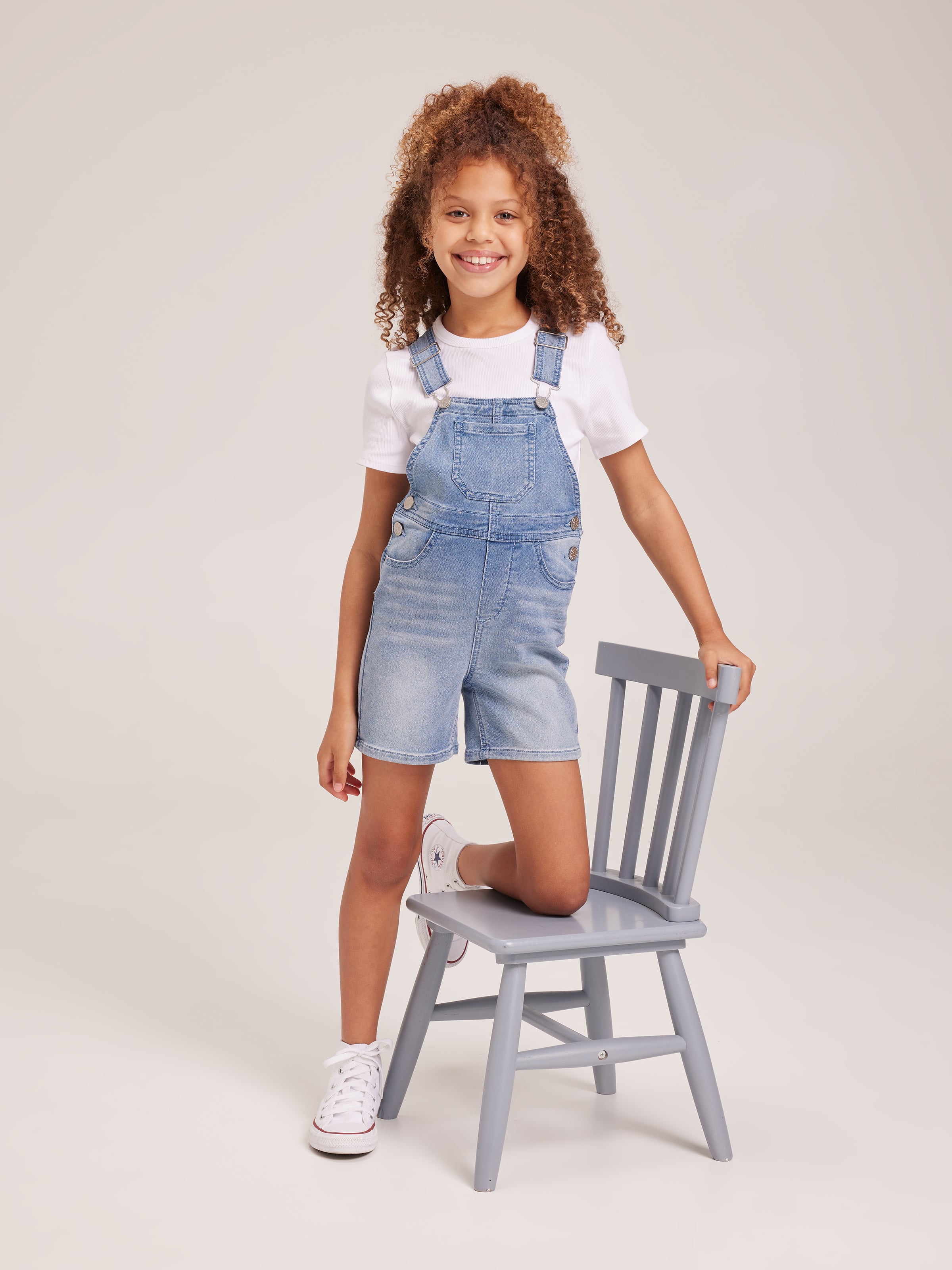Junior Girls Amaze Dungaree (Short)
