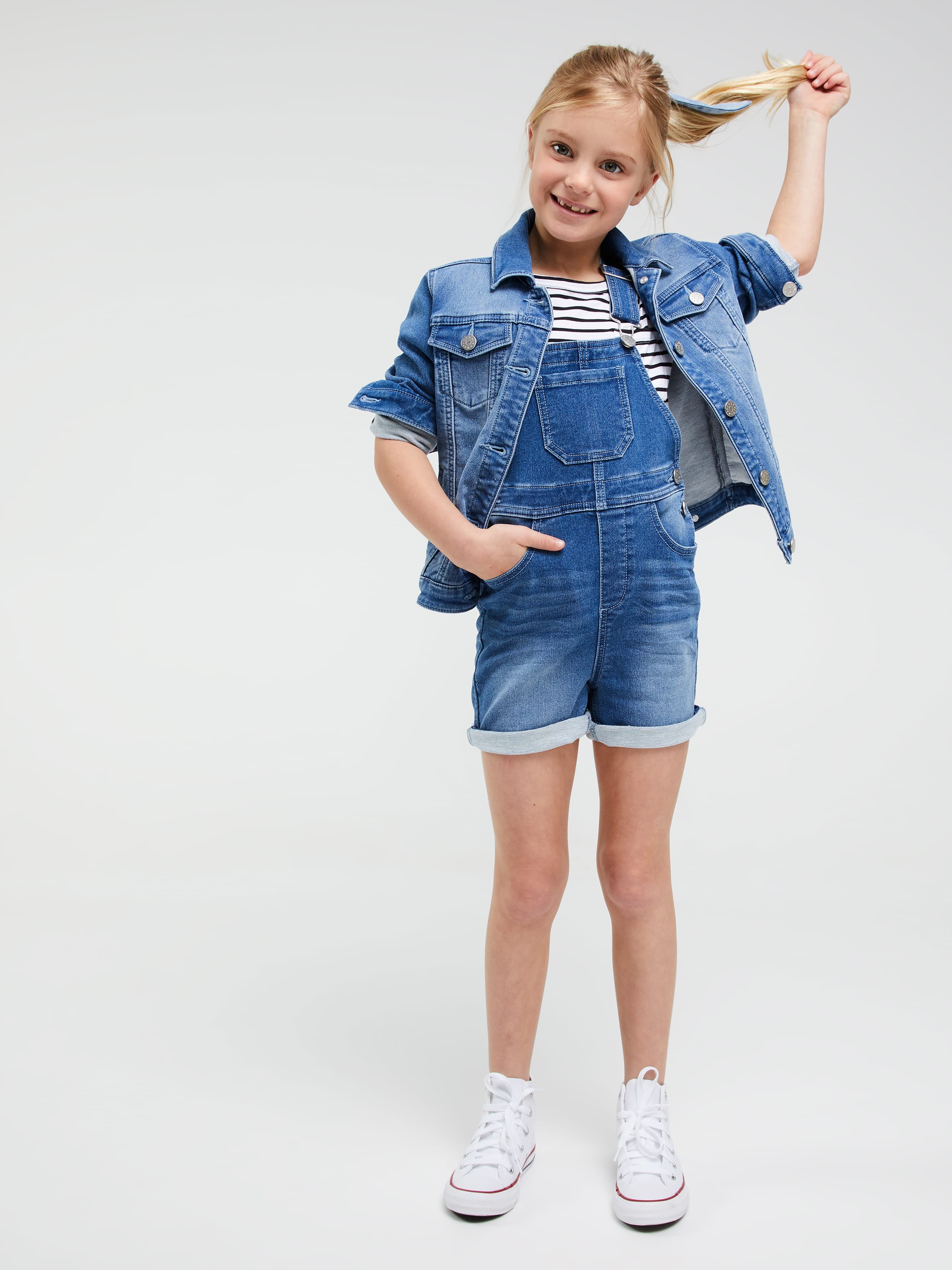 Junior Girls Amaze Dungaree (Short)